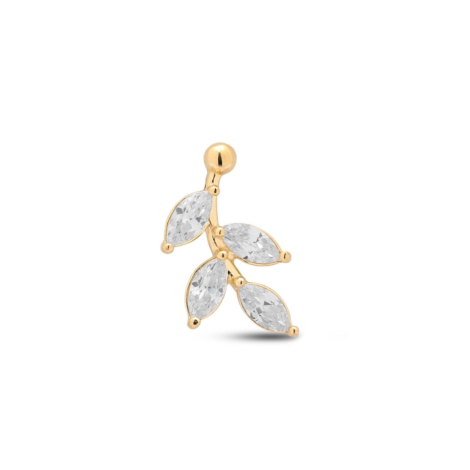 14kt Gold Flatback - Lulu