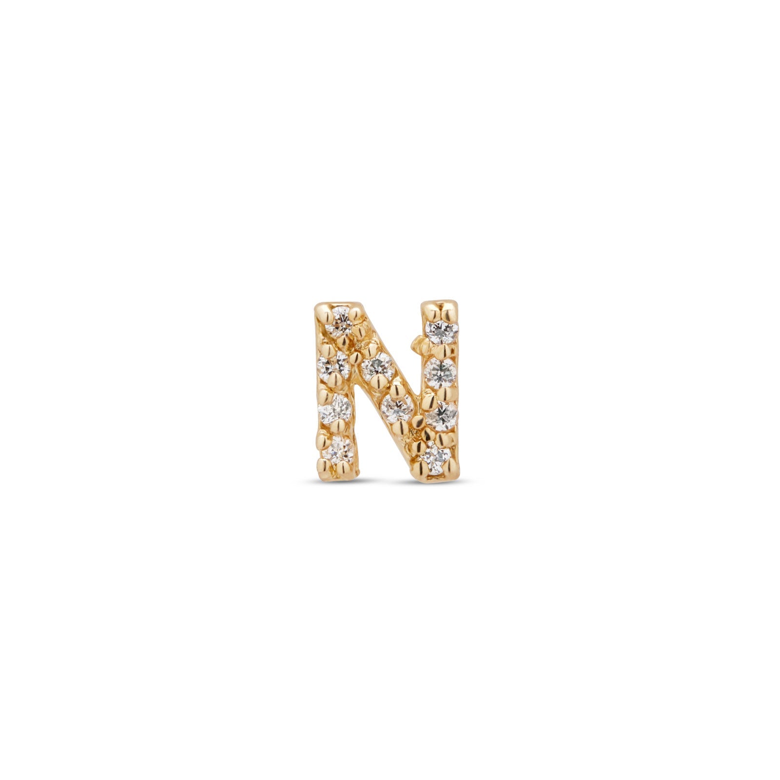 14kt Gold Flatback - Jewel N