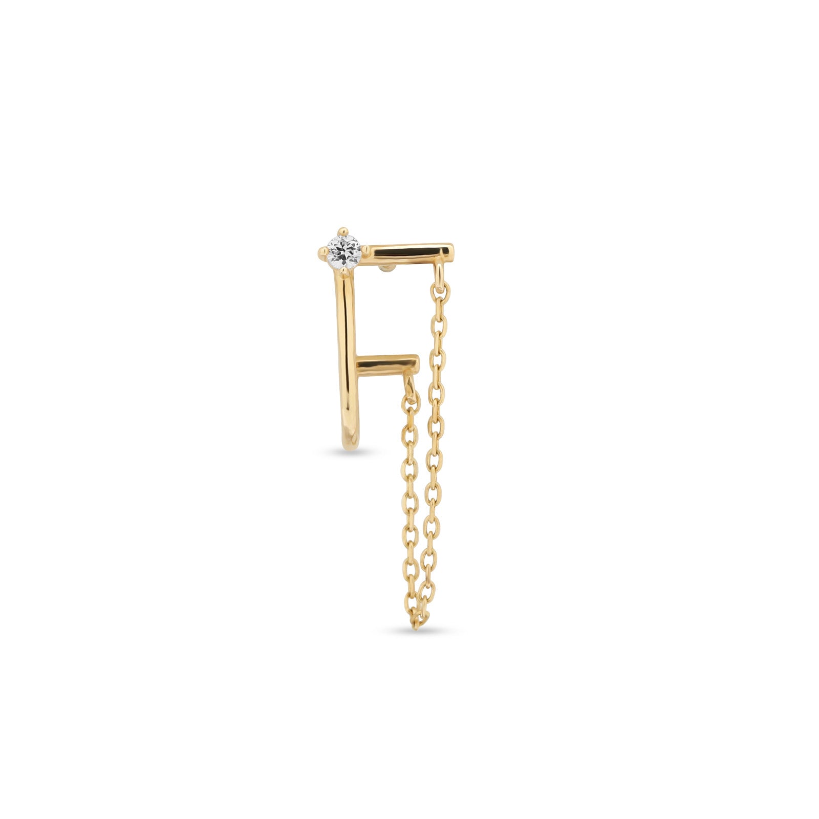 14kt Gold Flatback - Olina