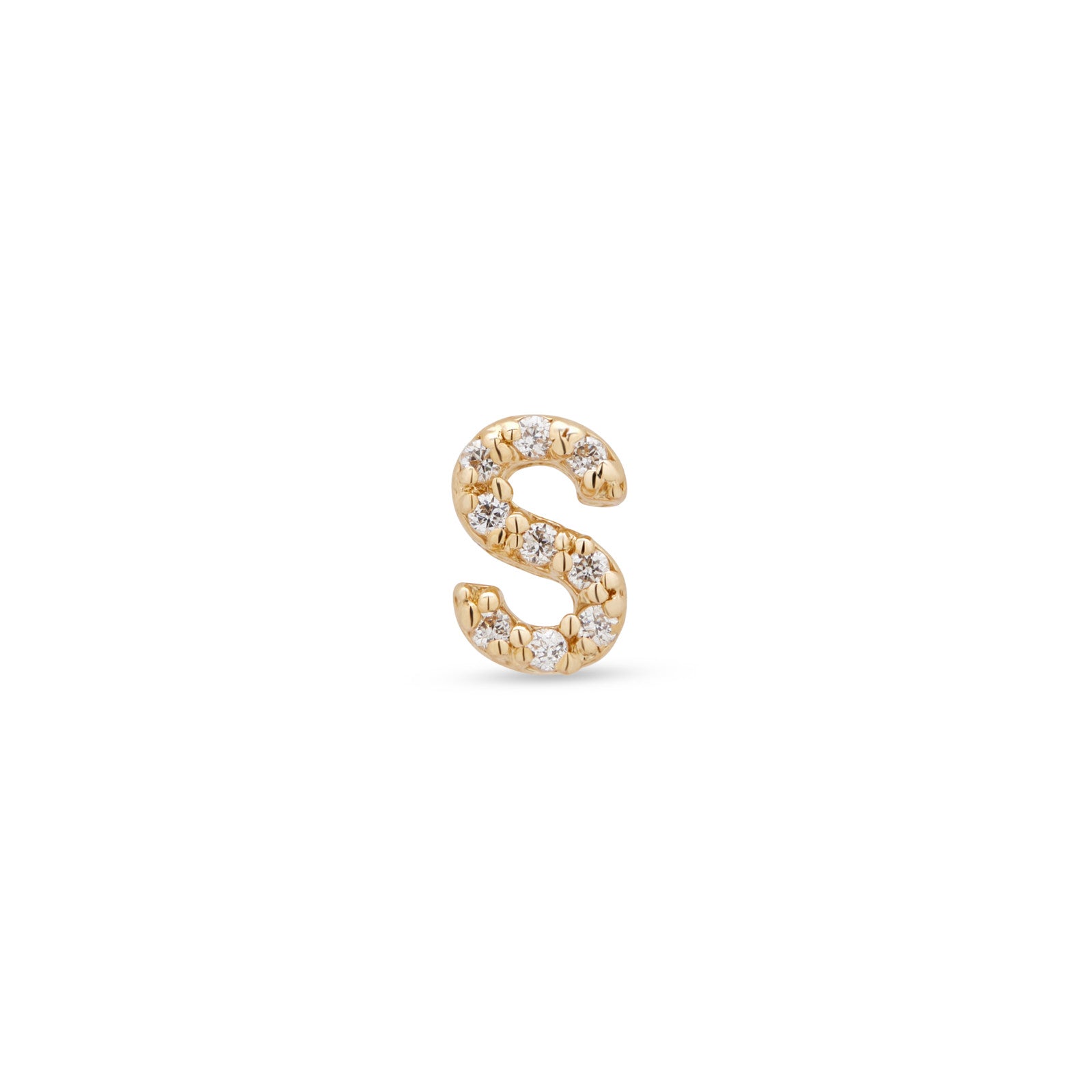 14kt Gold Flatback - Jewel S
