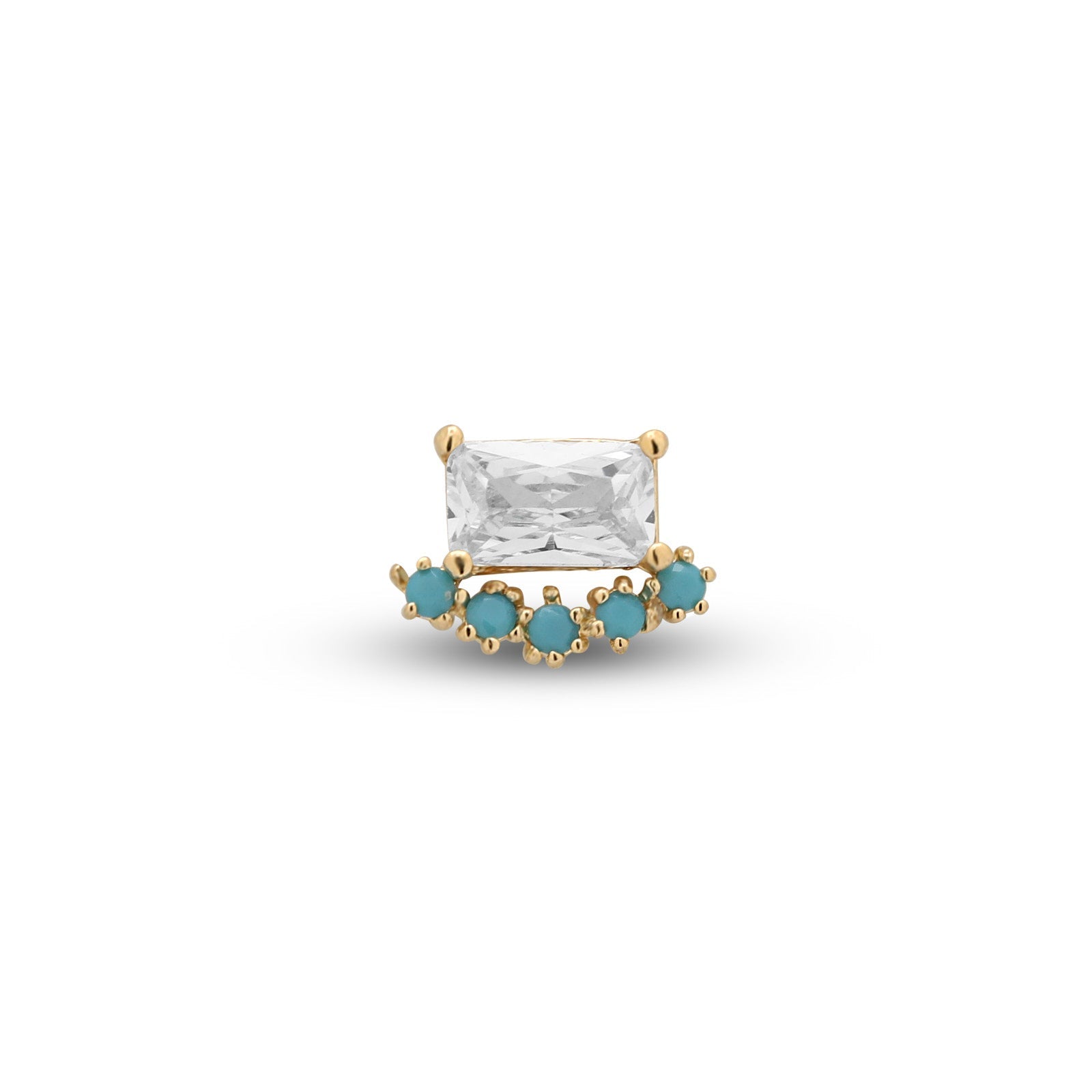 14kt Gold Flatback - Toras