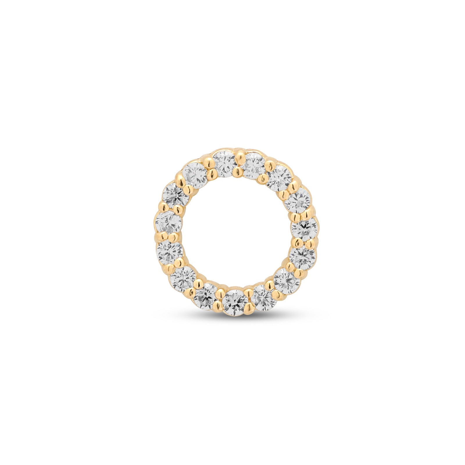 14kt Gold Flatback - Zena