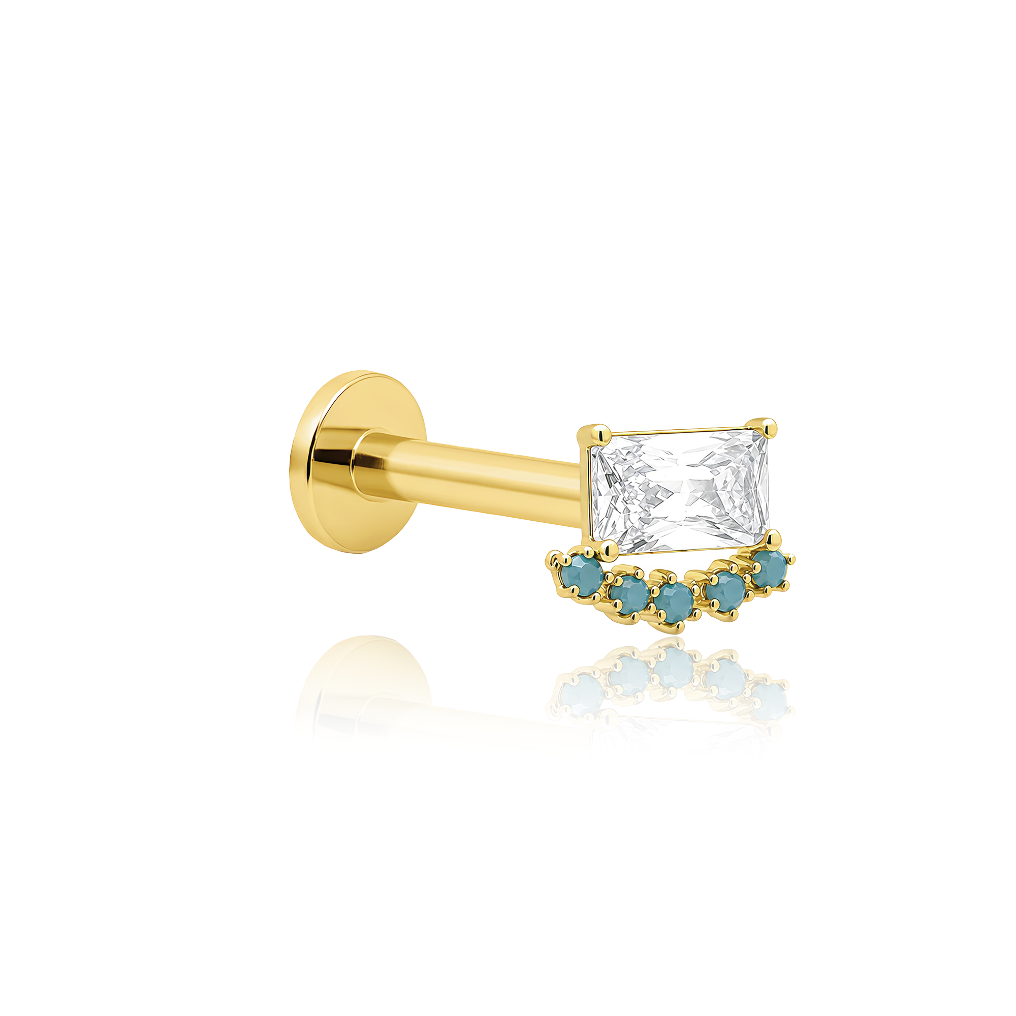 14kt Gold Flatback - Toras