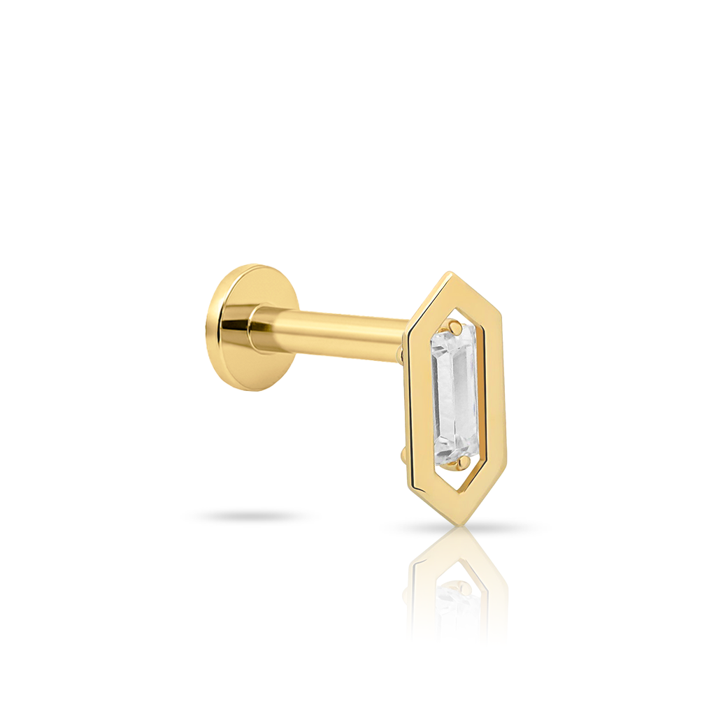 14kt Gold Flatback - Zelda