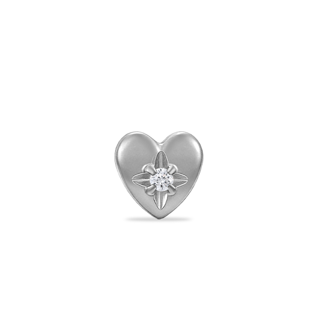 Gem Heart Flatback
