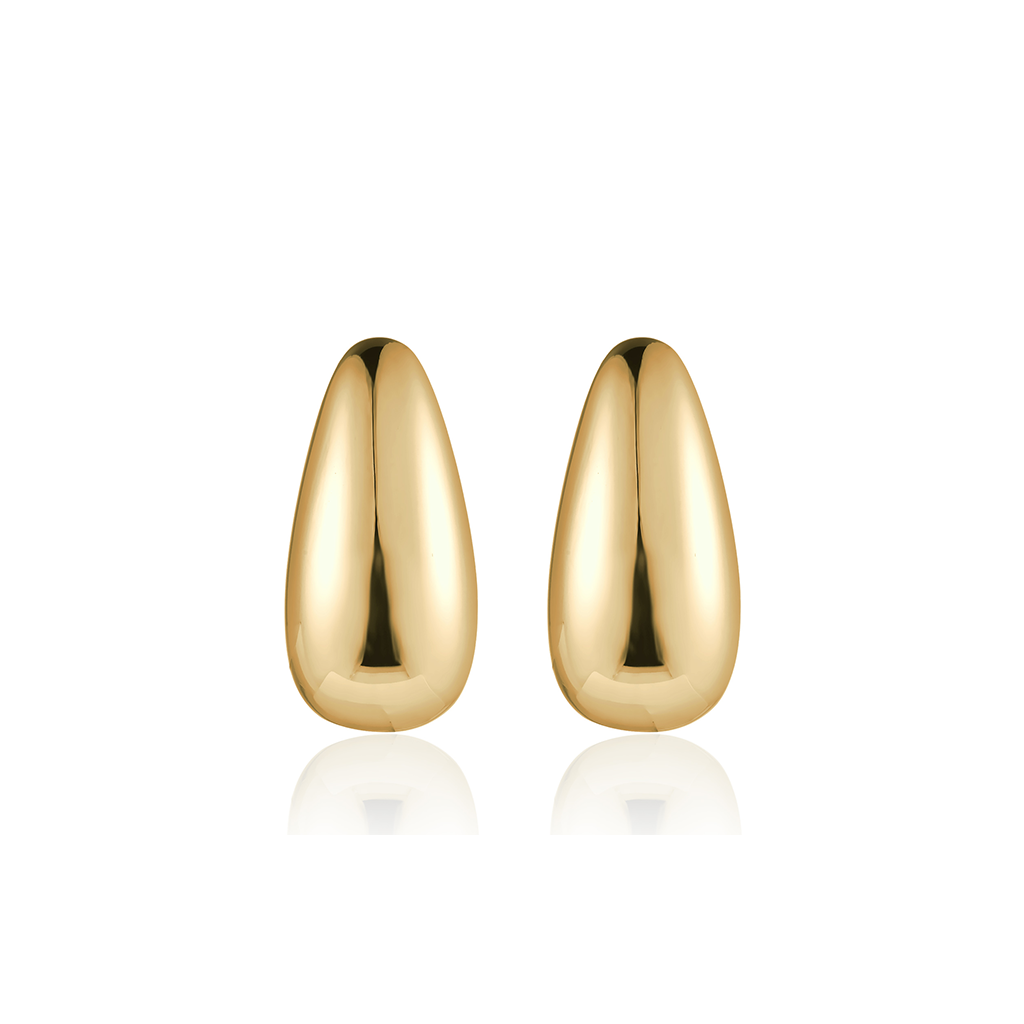 14kt V-Gold Earrings - Droop