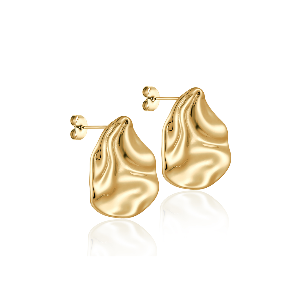 14kt V-Gold Earrings - Aurum