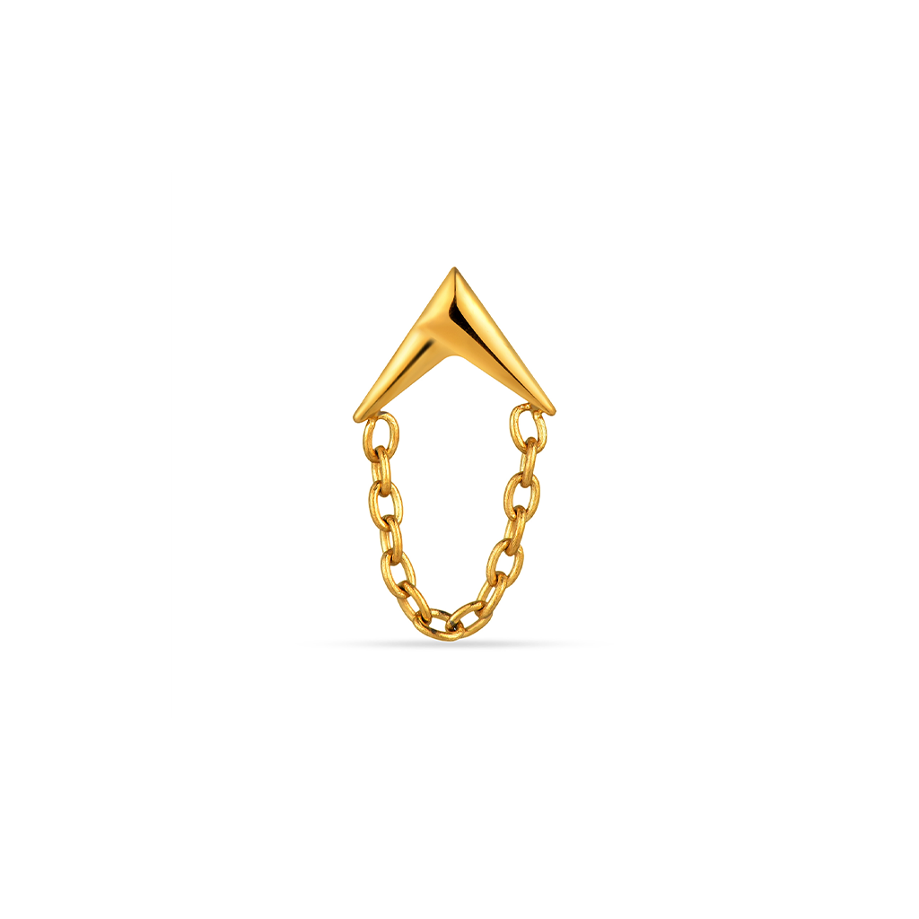 18k V-Gold Chain Flatback