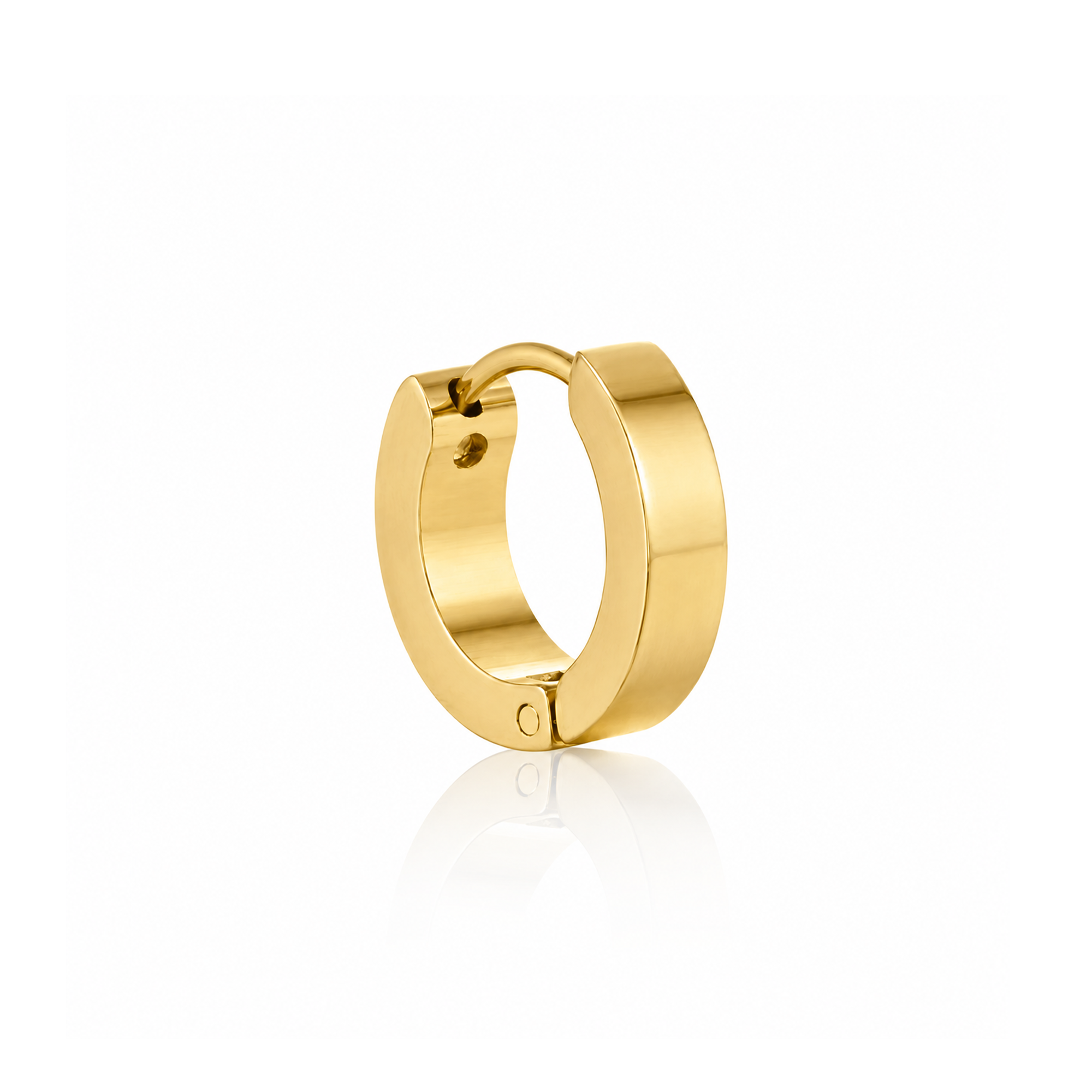 V-Gold Hinged Earring Clicker