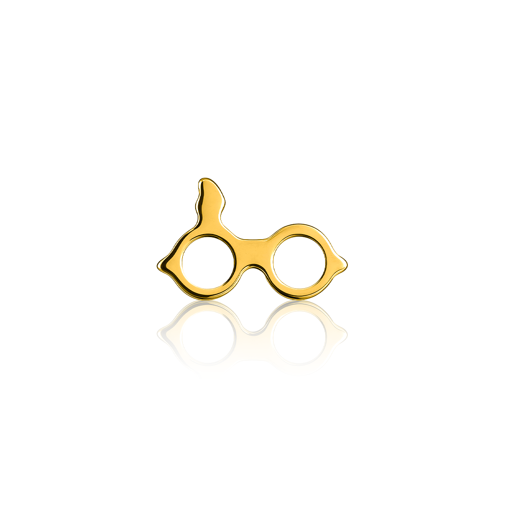 18k V-Gold Harry Potter Flatback