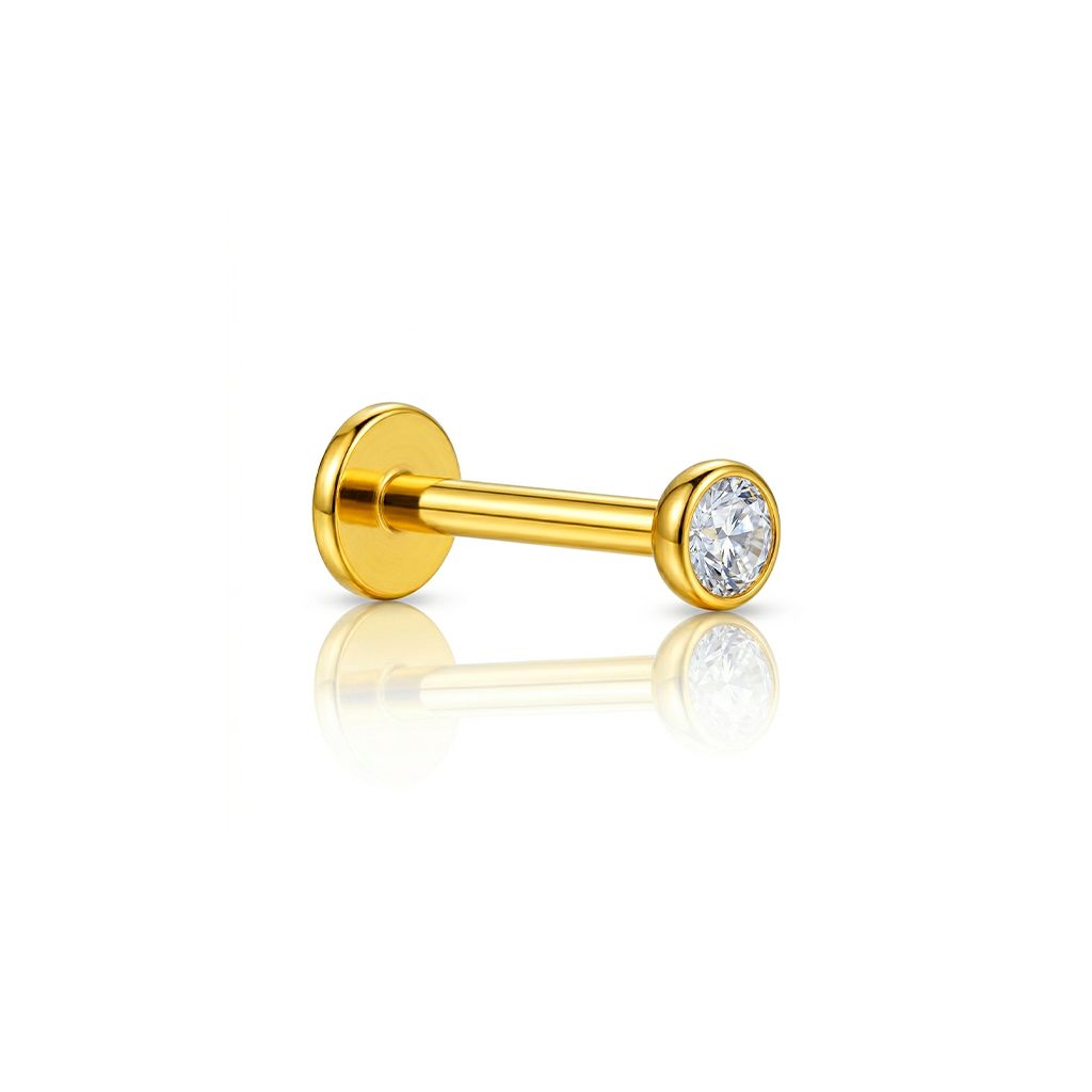 V-Gold Mini Jewelled Flatback