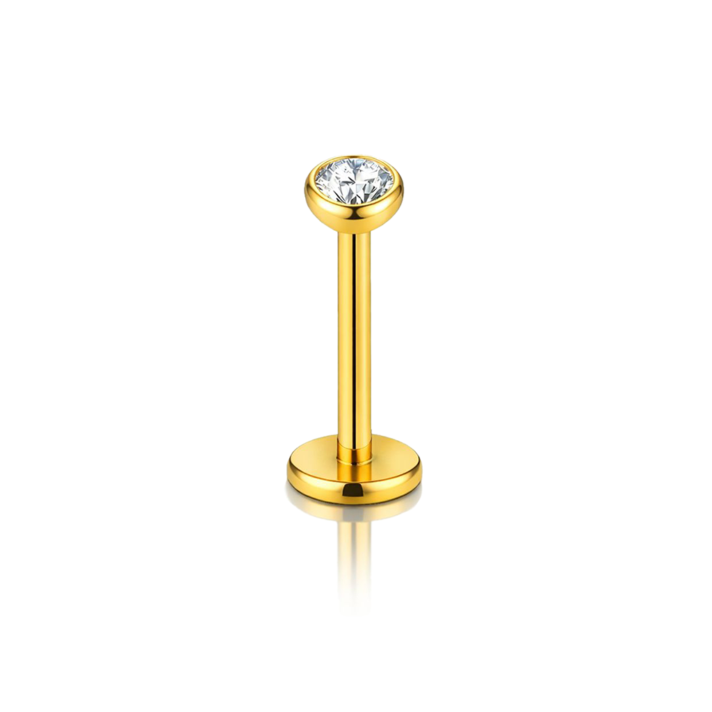 V-Gold Mini Jewelled Flatback