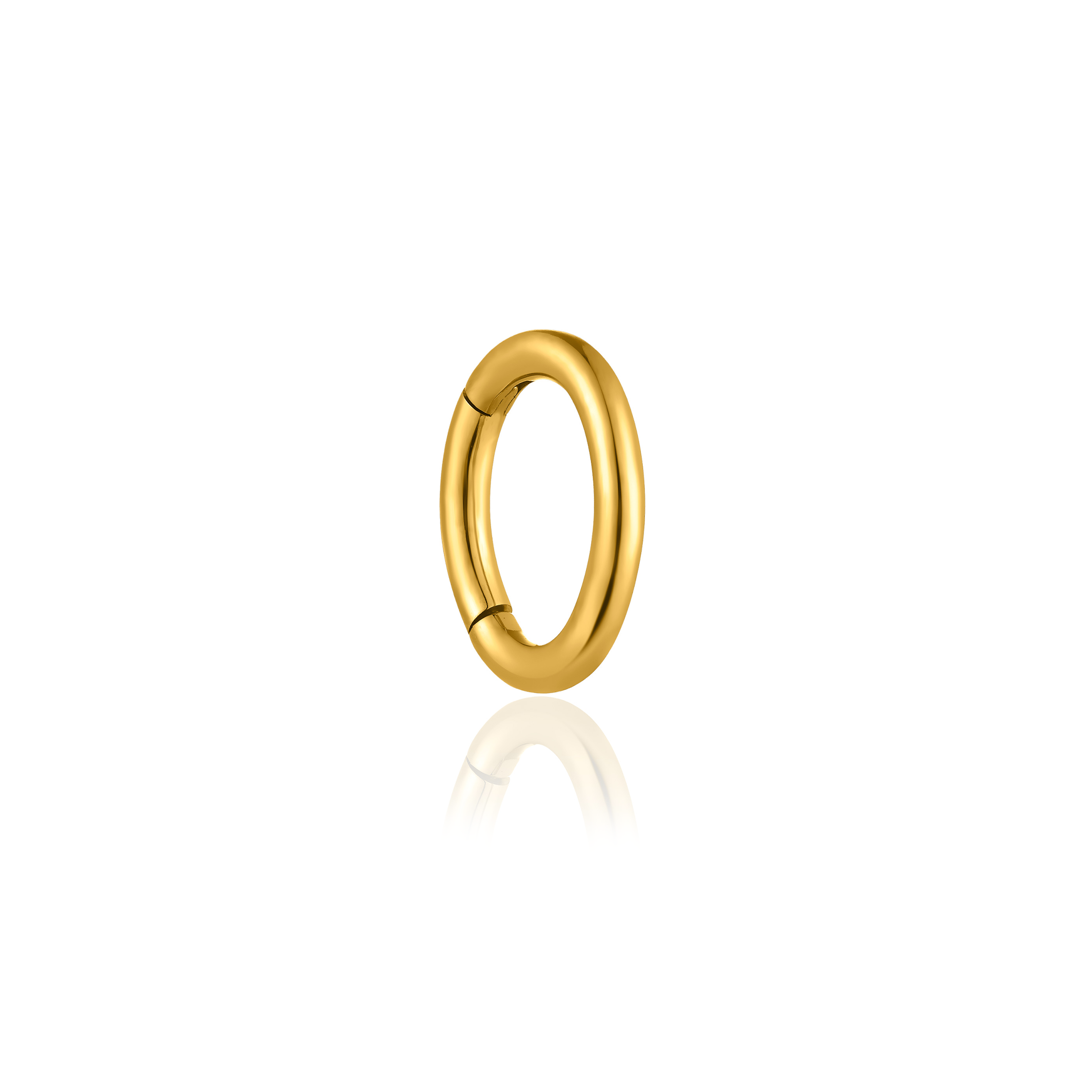 18k v-gold Navel Clicker