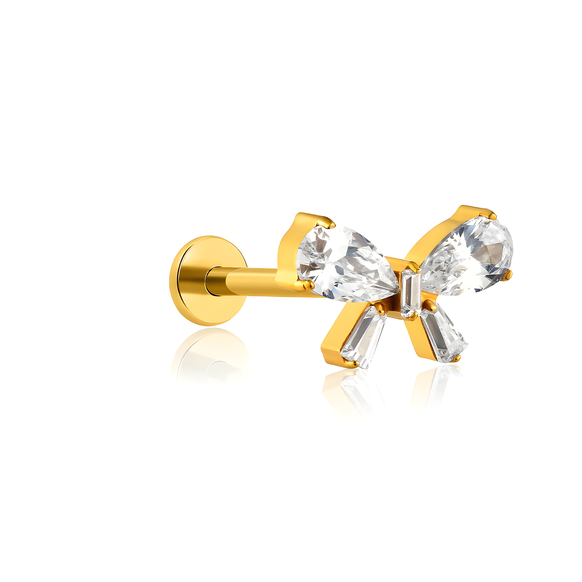 18k V-Gold Navi Fairy Flatback