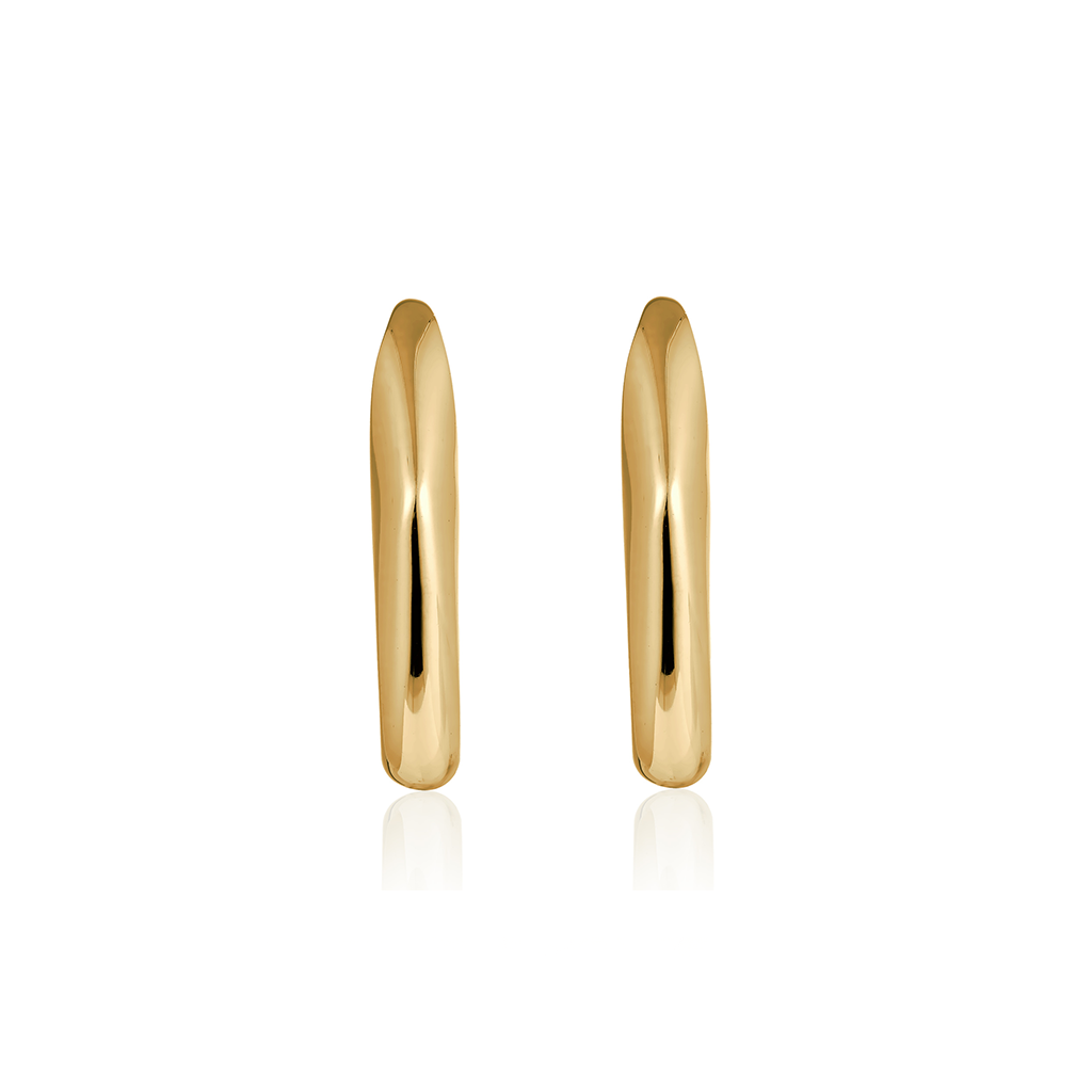 14kt V-Gold Earrings - Rahn