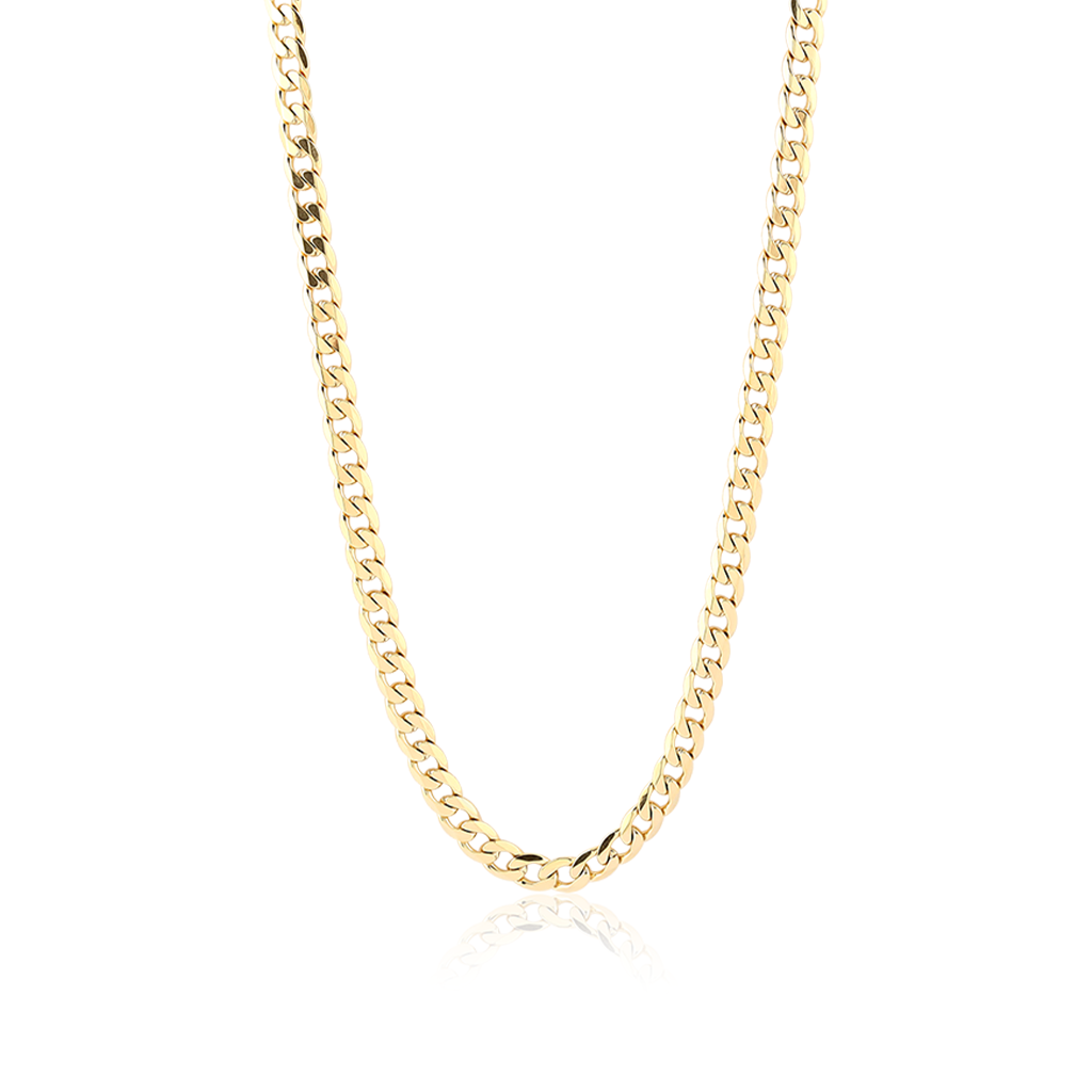 18k V-Gold Necklace Rollo