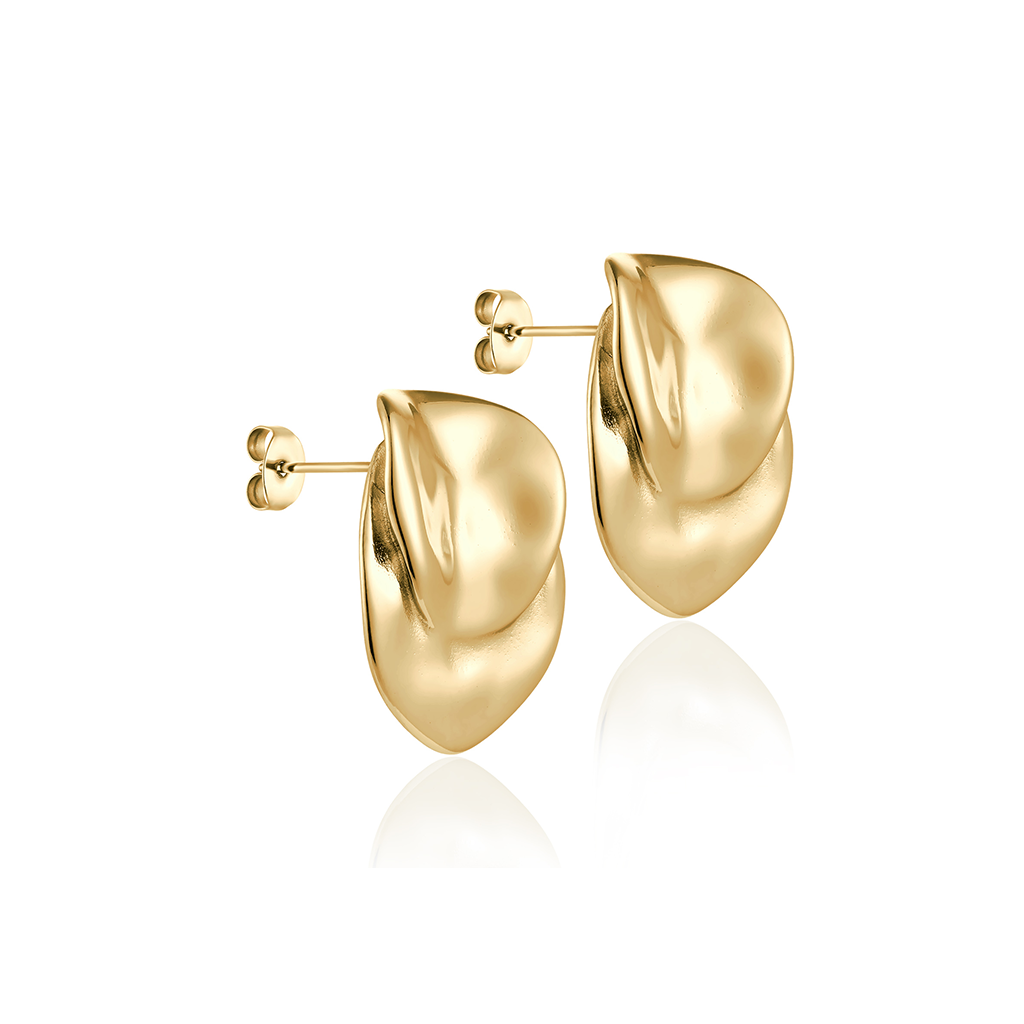 14kt V-Gold Earrings - Zamor