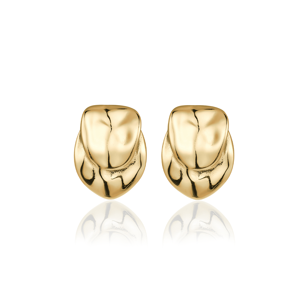 14kt V-Gold Earrings - Zamor