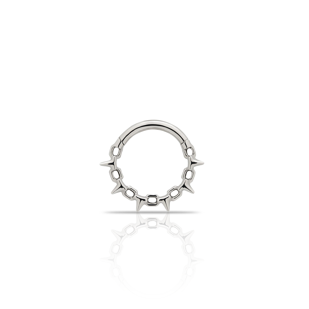 Barbed Wire Hinged Ring