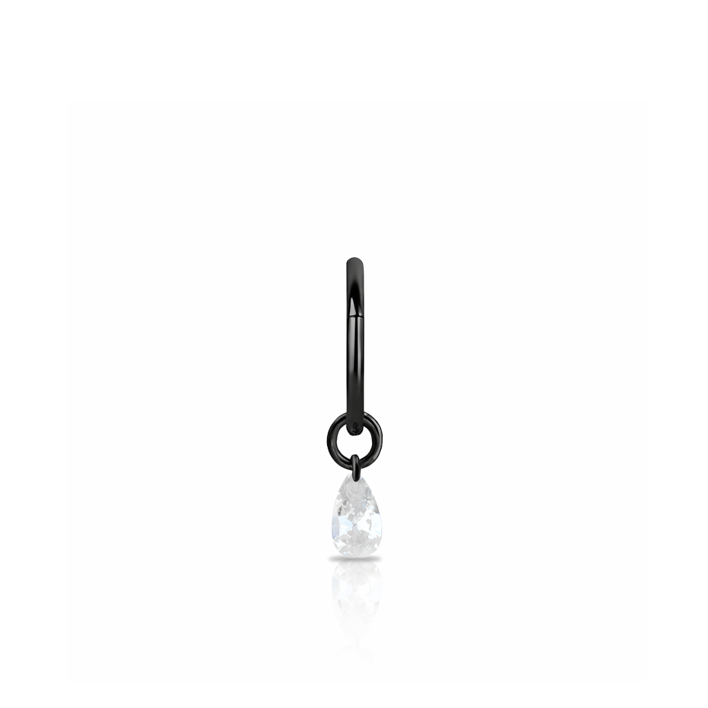 Blackline Crystal Charm