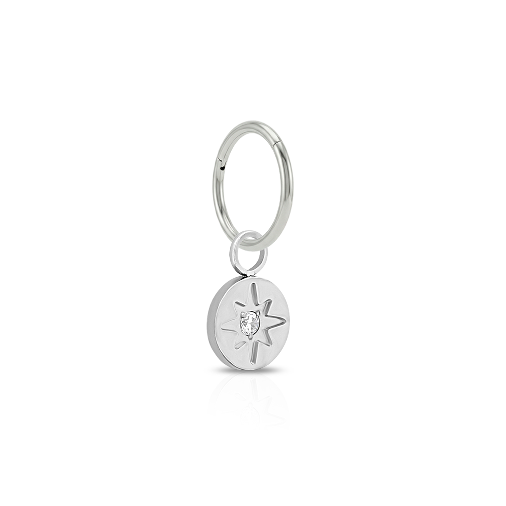 Pendant Jewelled Star Charm
