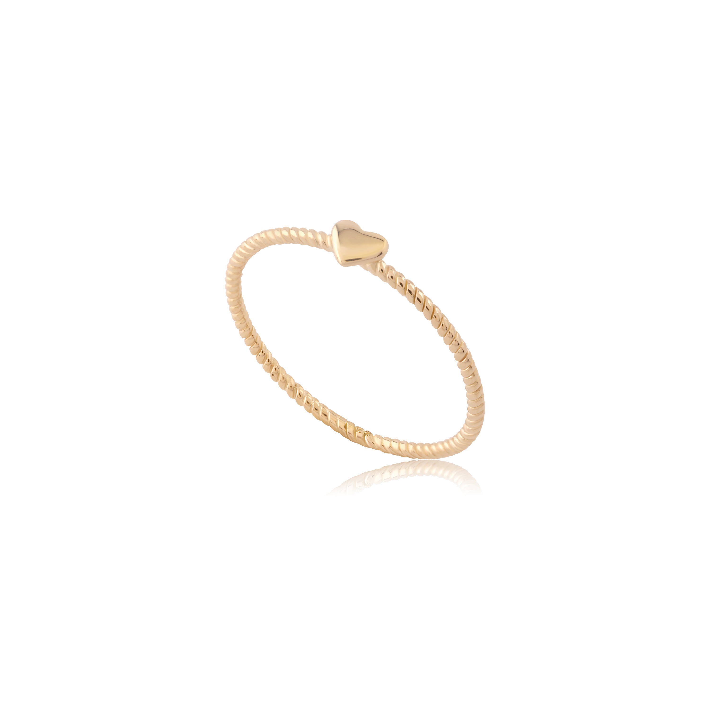 Heart - 14kt Gold Vermeil Ring