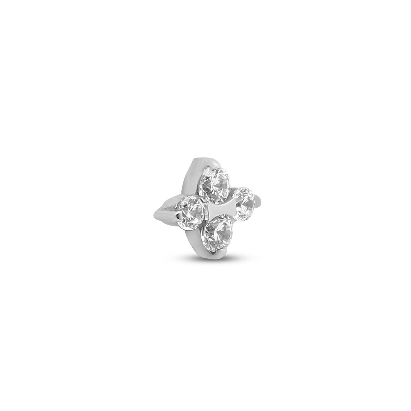 Jewelled 4 Stones Flatback