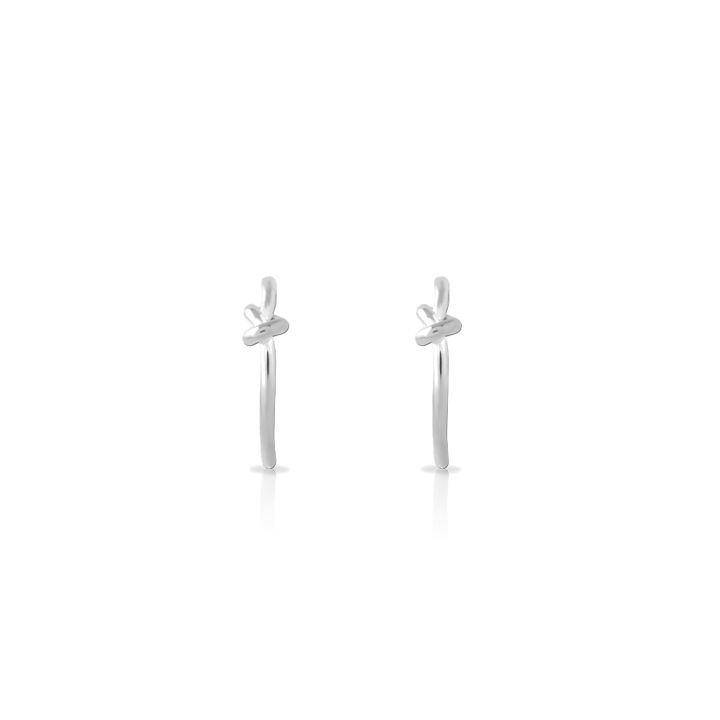 Surgical Steel Knot Earrings - Pair
