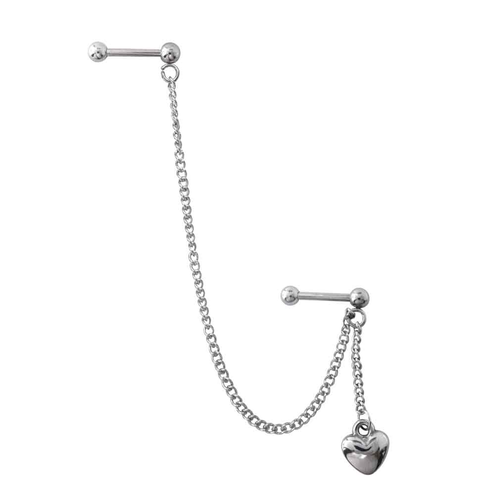Heart Ear Chain