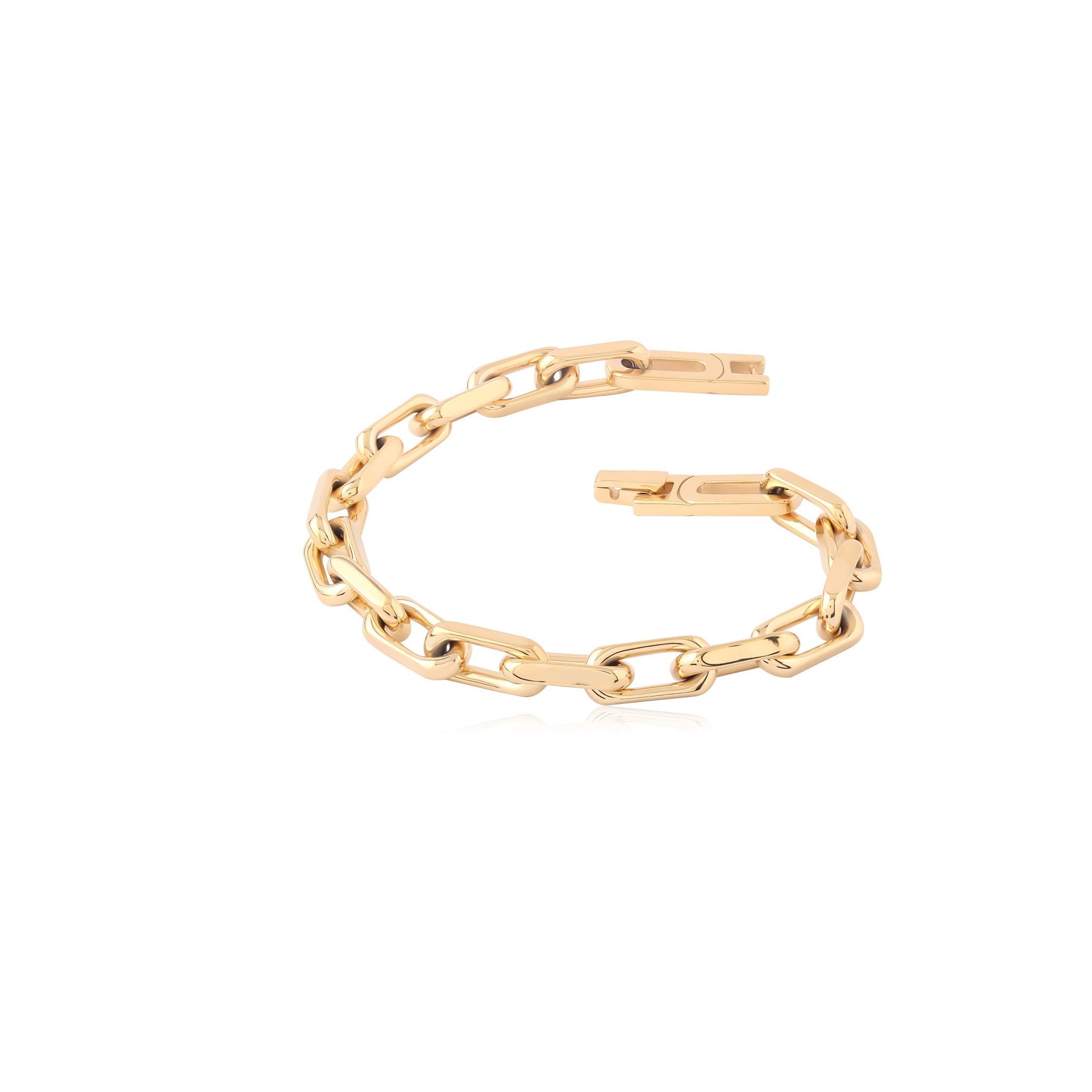 18k V-Gold Bracelet Link