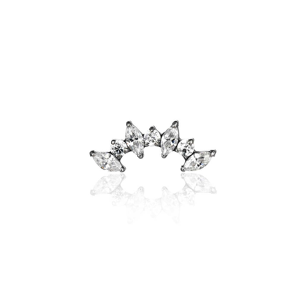 Marquise Tiara Flatback