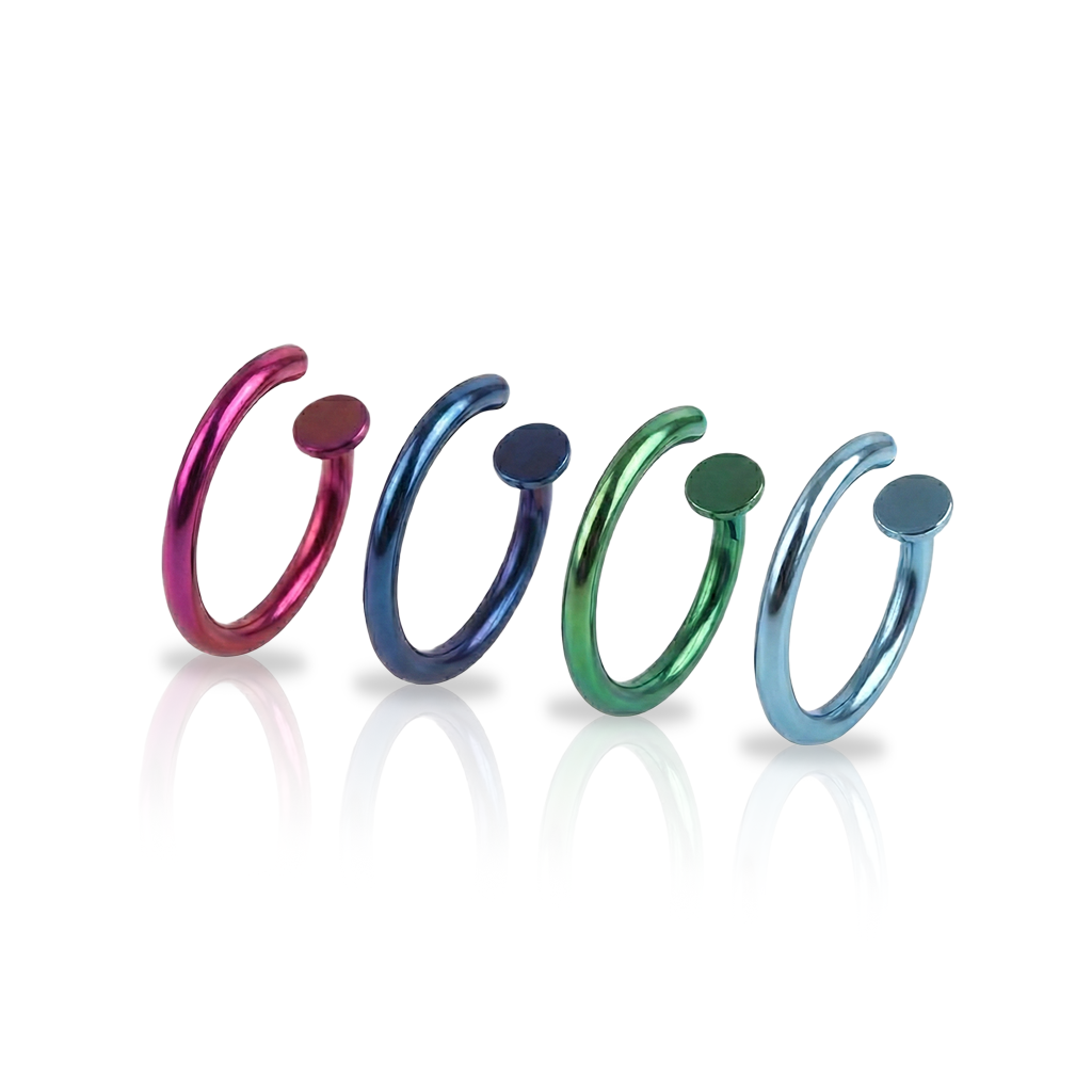Niobium Open Nose Ring