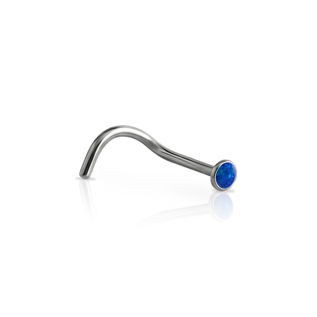 Surgical Steel Opal Nose Stud