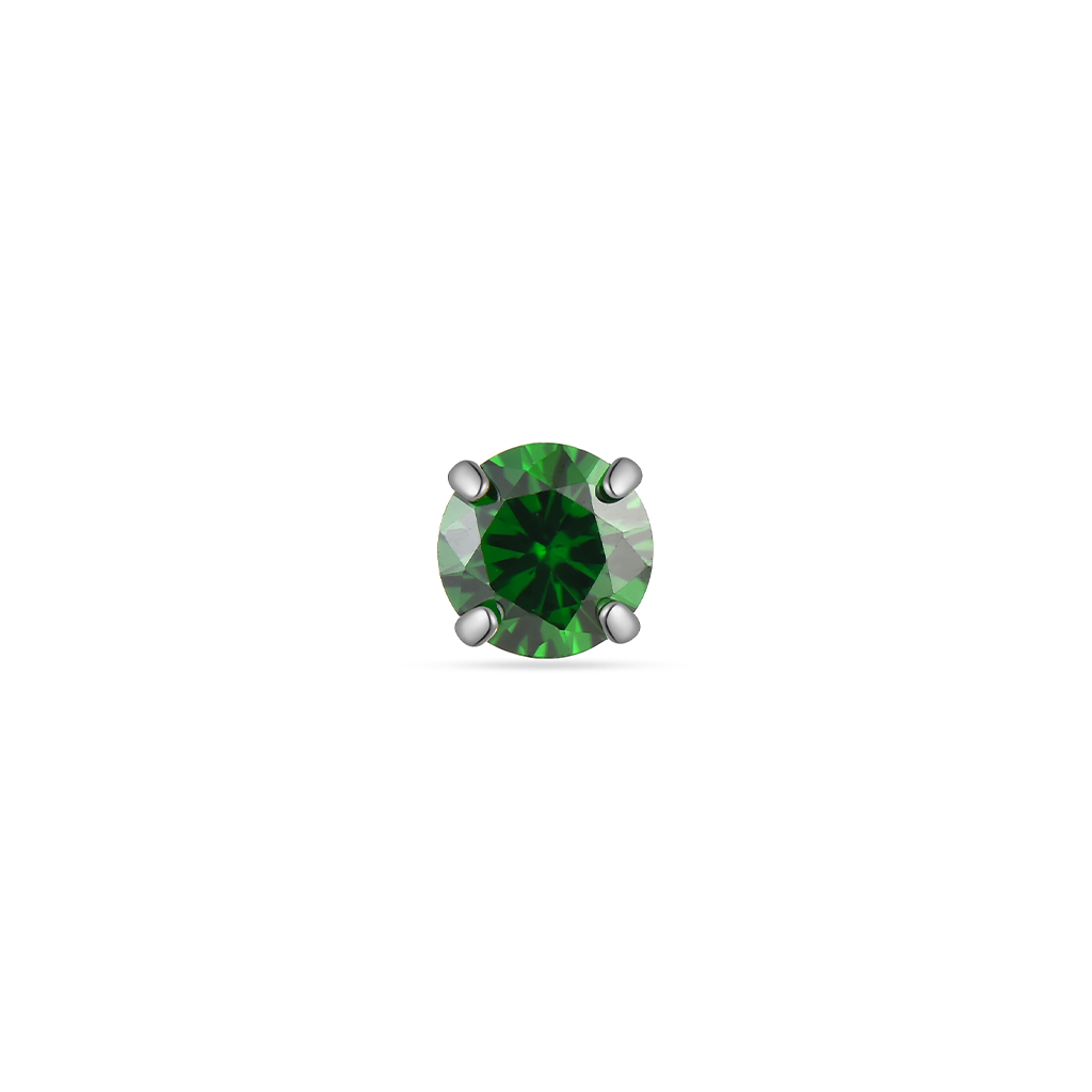 V-Platinum Claw Crystal Flatback
