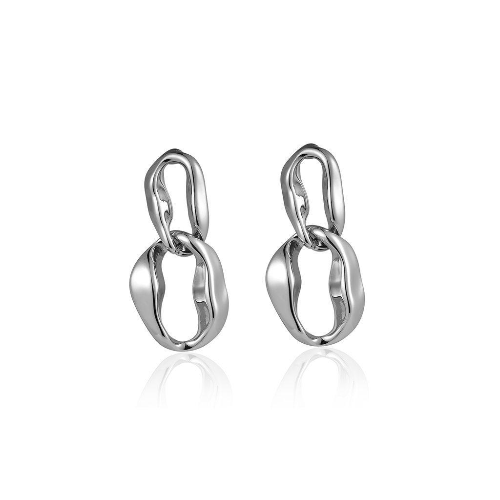 V-Platinum Earrings - Link