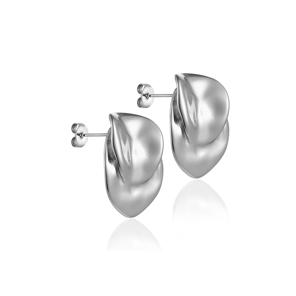 V-Platinum Earrings - Zamor