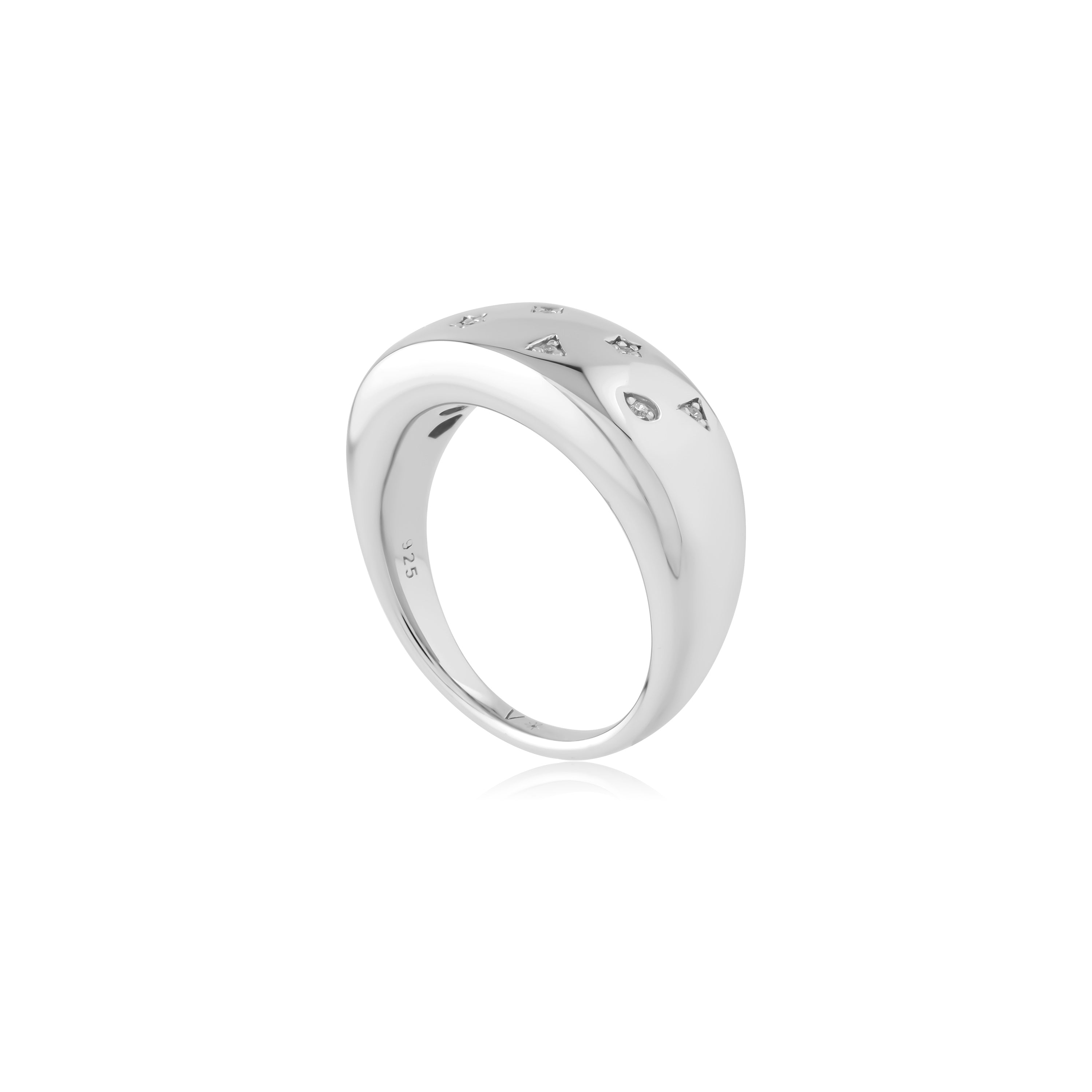 Prismy - Sterling Silver Ring