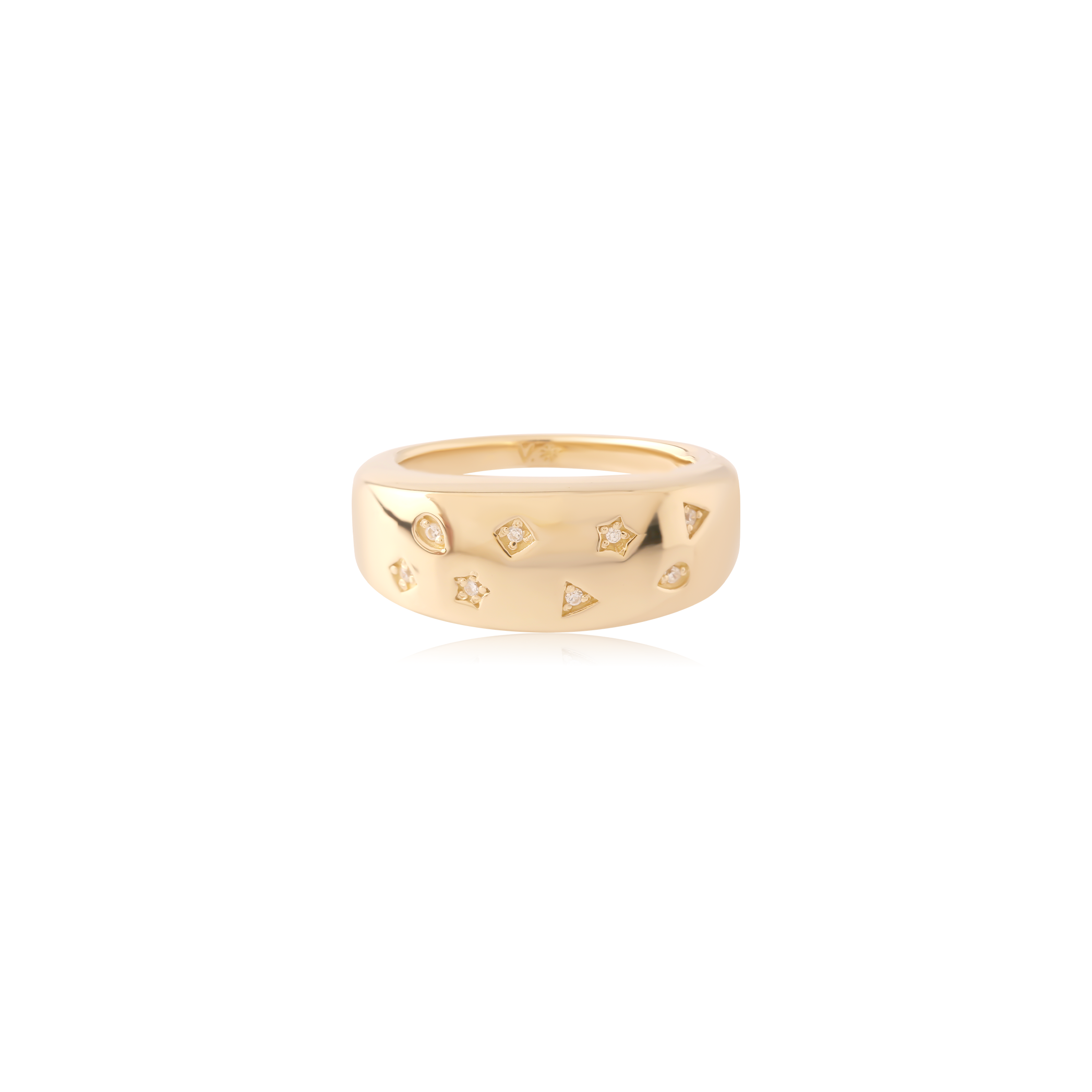 Prismy - 14kt Gold Vermeil Ring