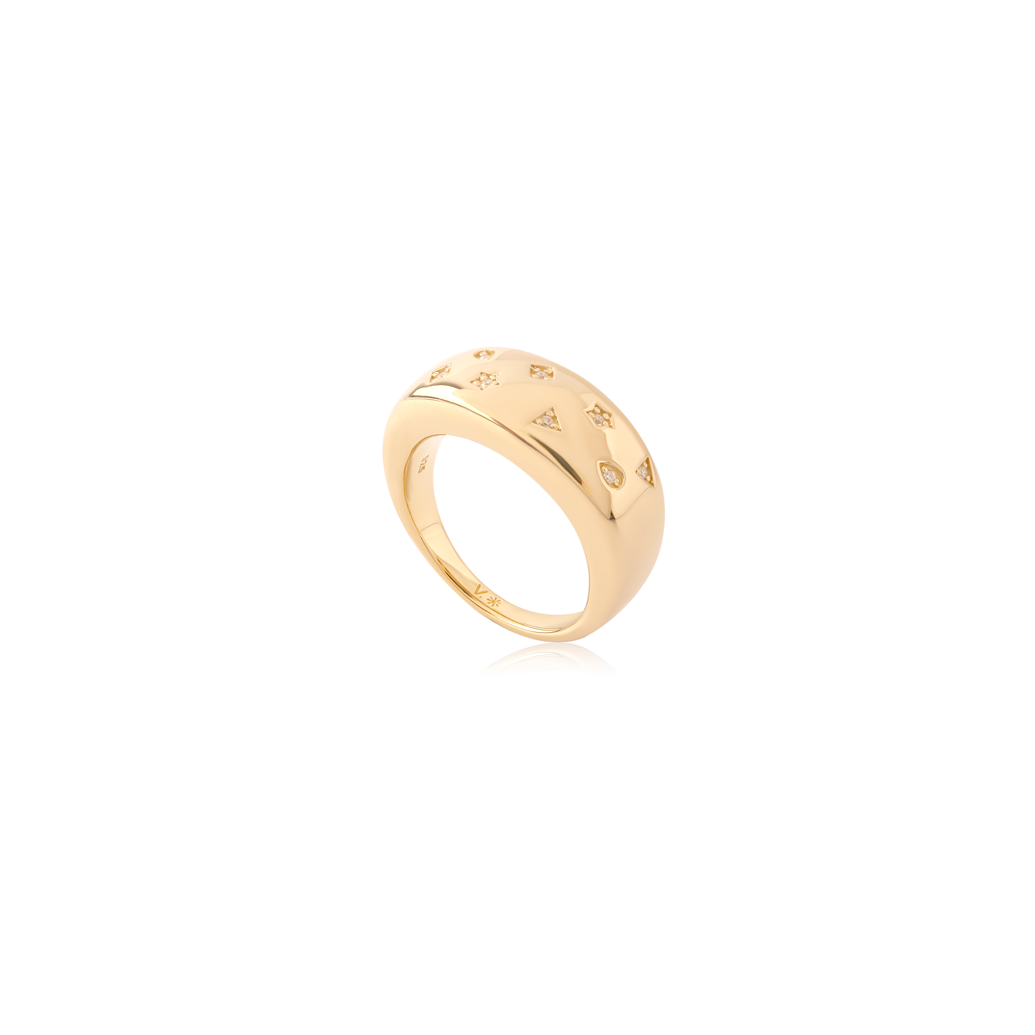 Prismy - 14kt Gold Vermeil Ring