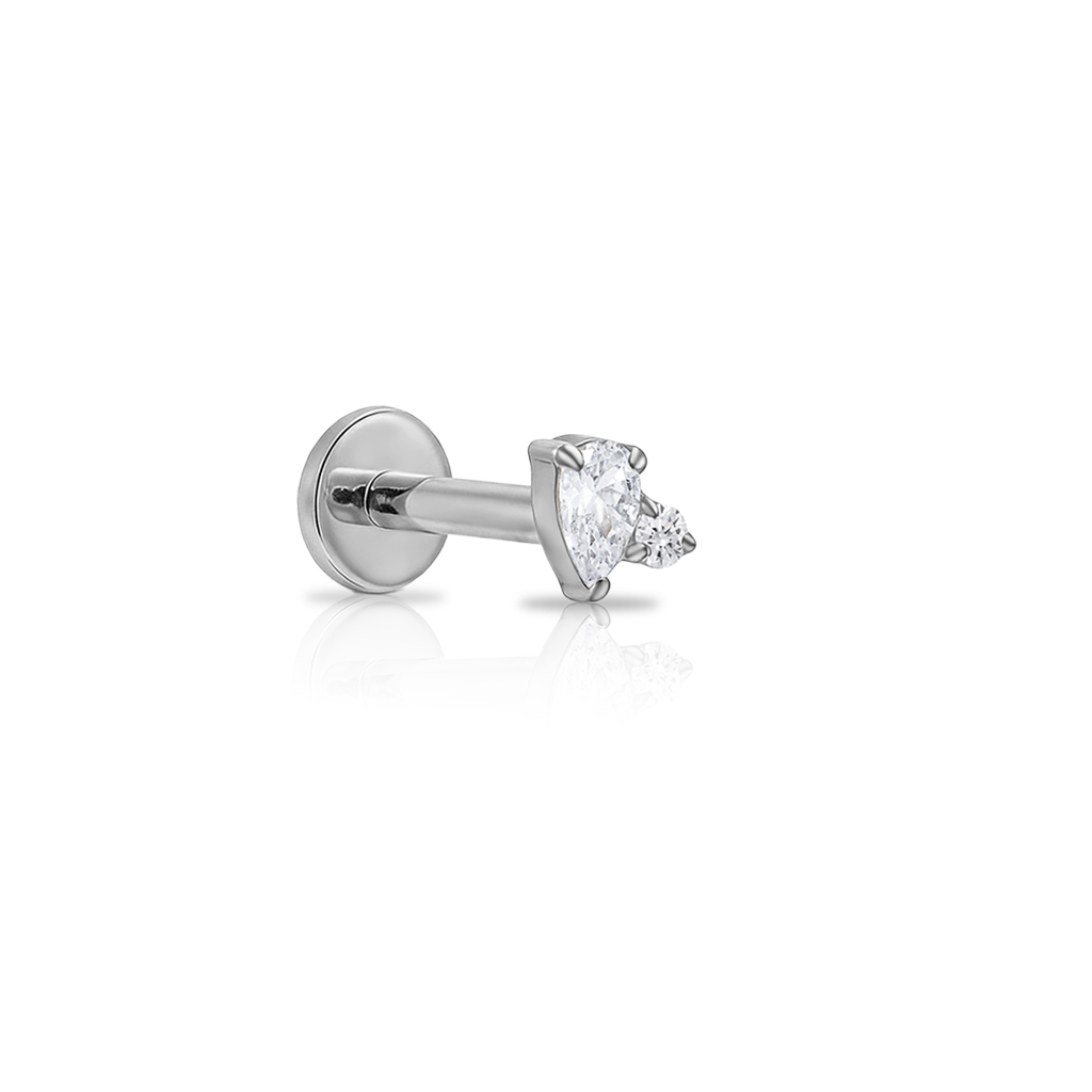 Pyrus w Round Jewel Flatback