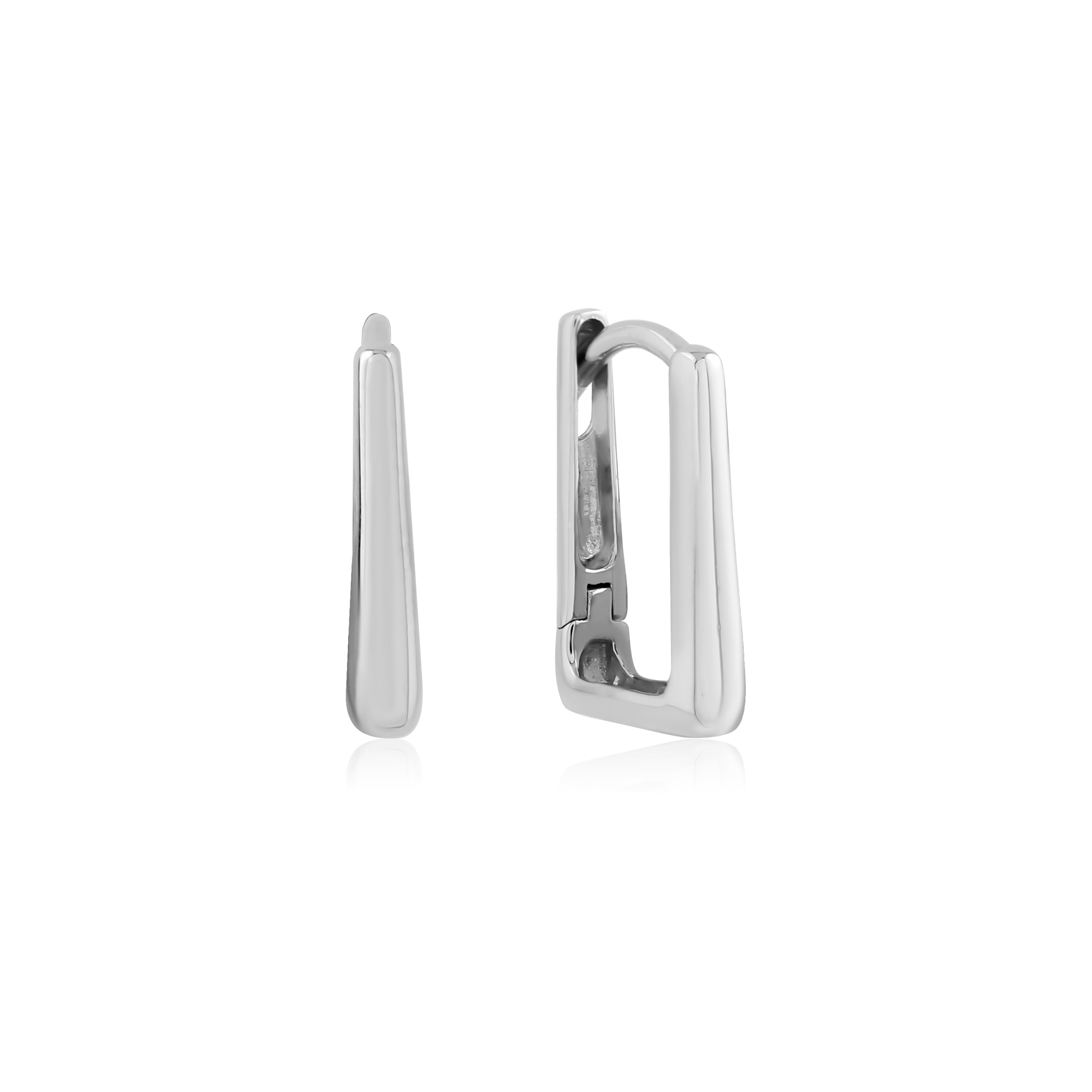 Rectra - Sterling Silver Earrings