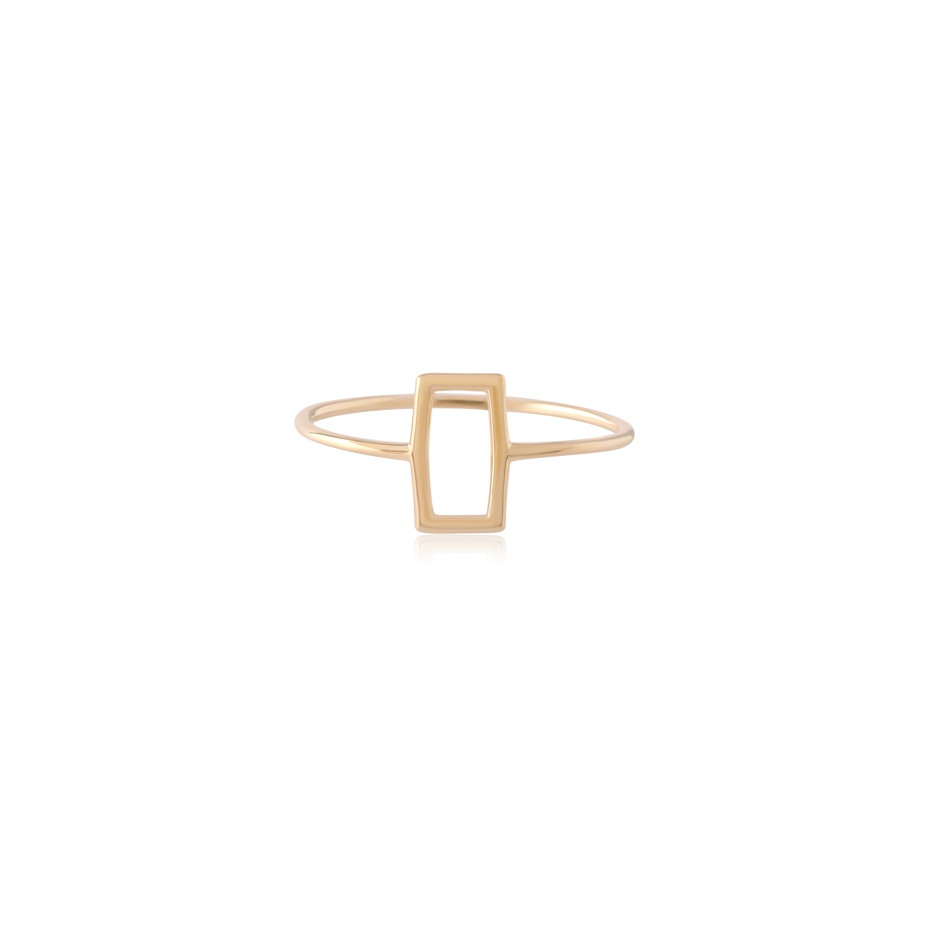 Rectra - 14kt Gold Vermeil Ring