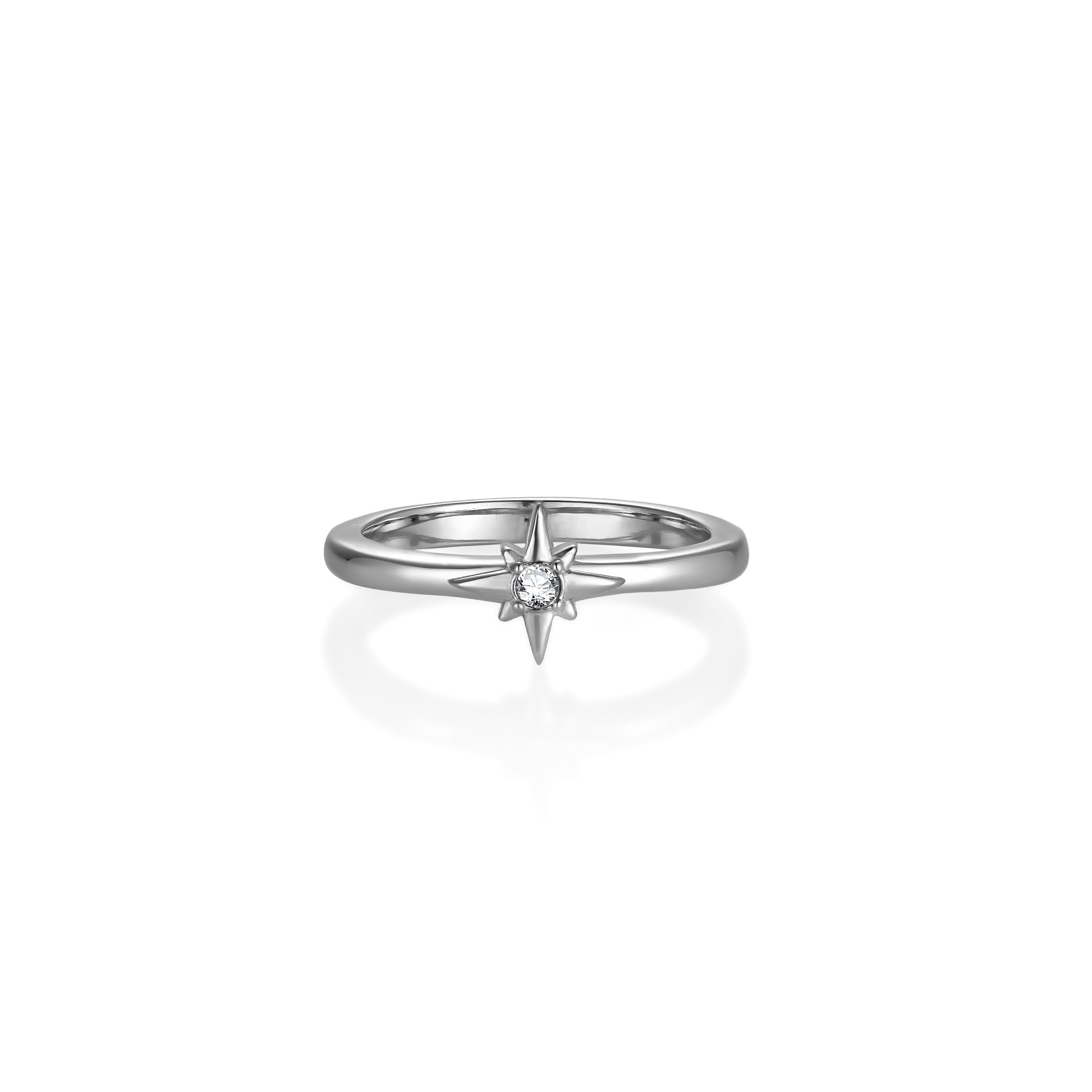 V-Platinum Ring - Omni