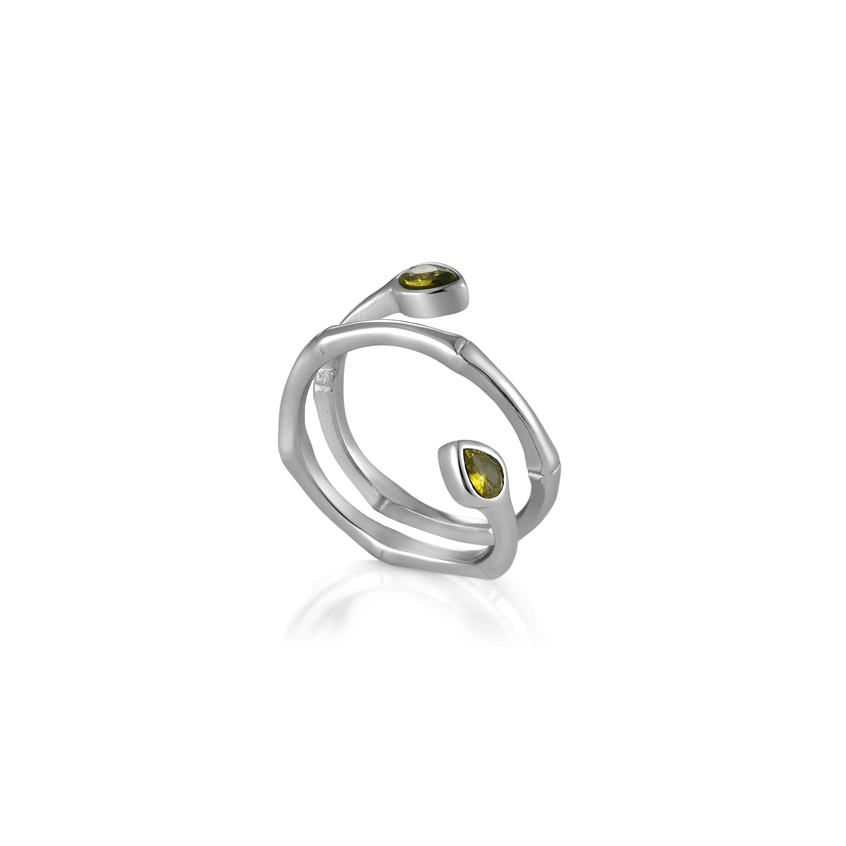 V-Platinum Ring - Viper