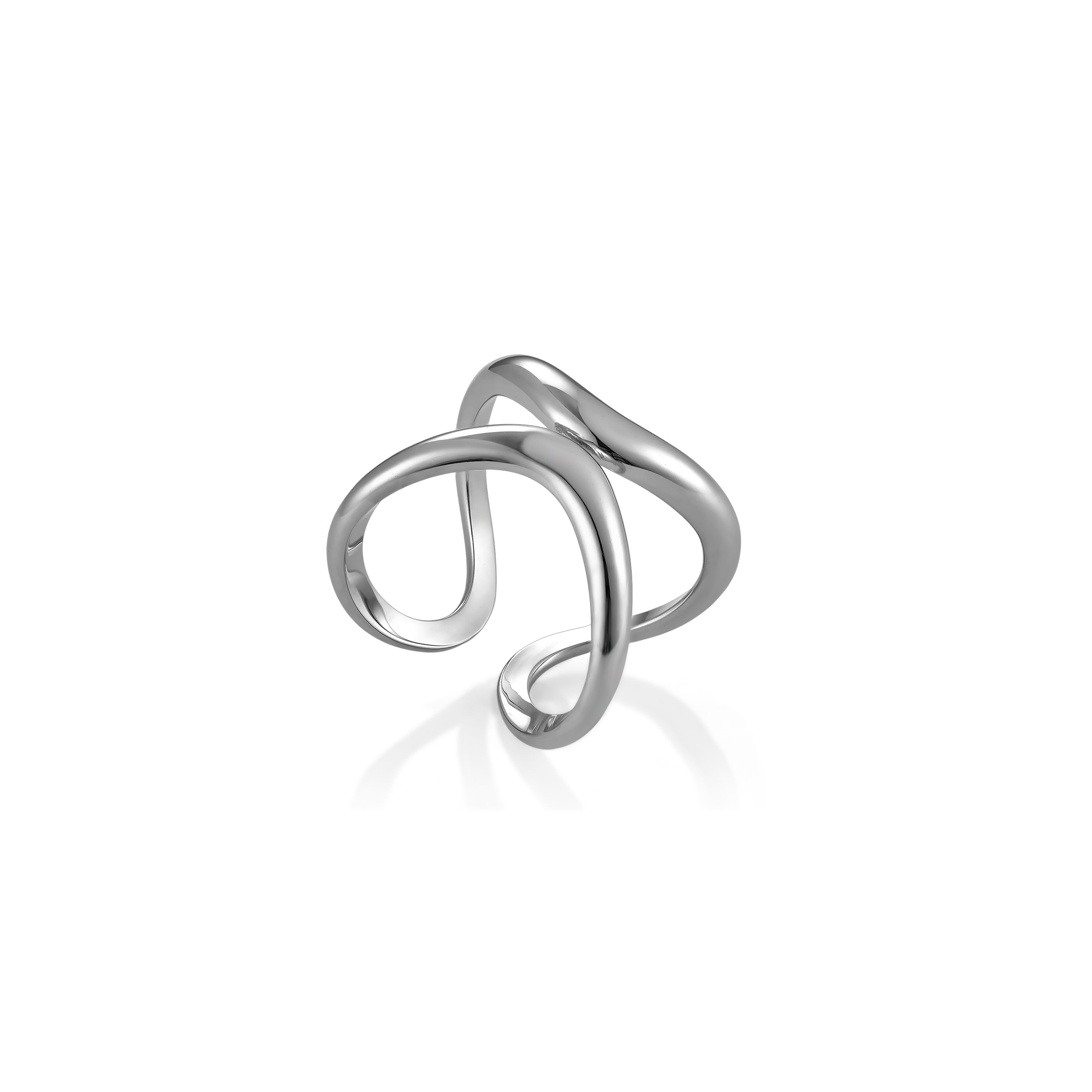 V-Platinum Ring - Maeve