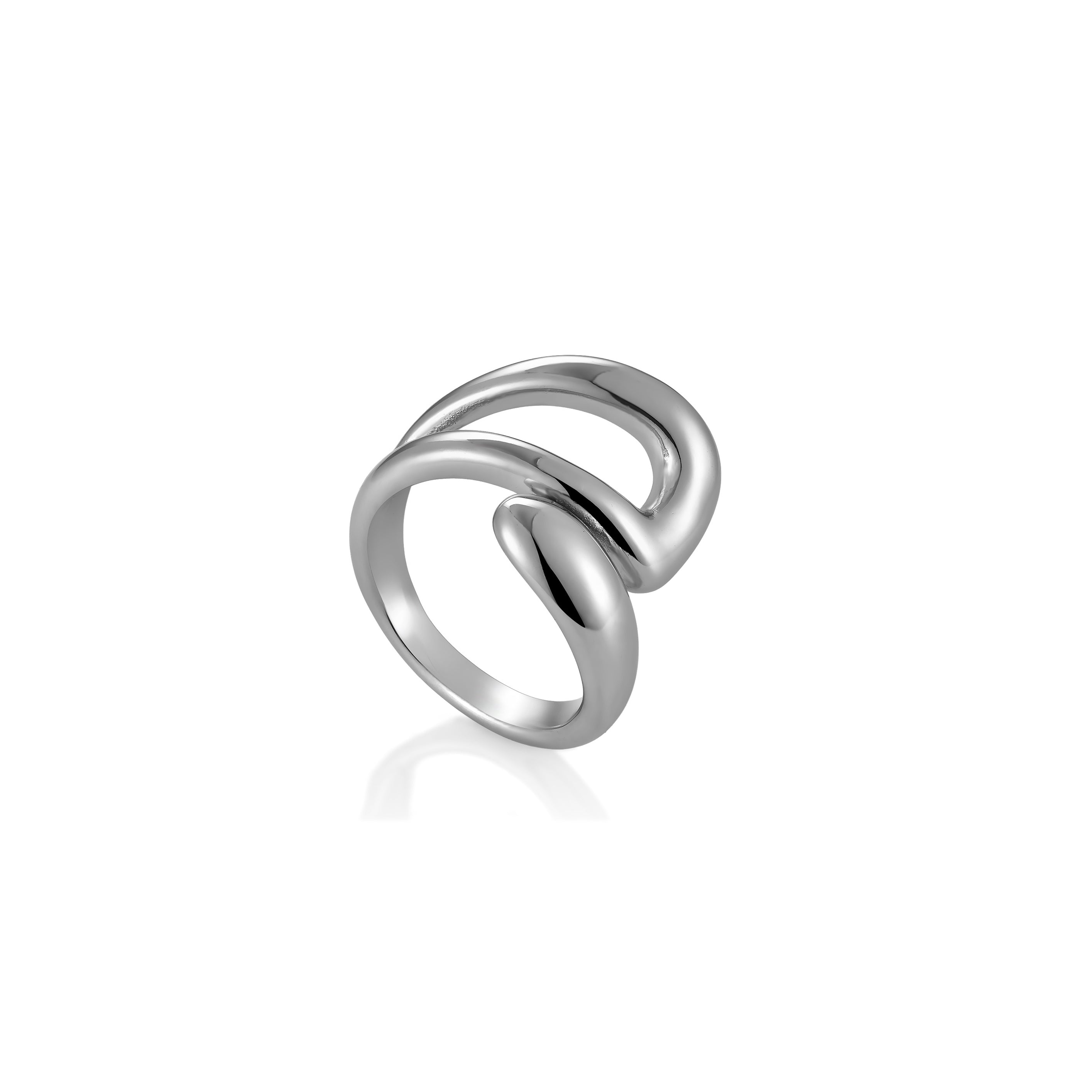 V-Platinum Ring - Sera