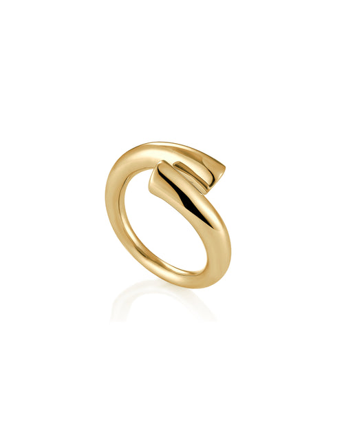 14kt V-Gold Ring - Caria