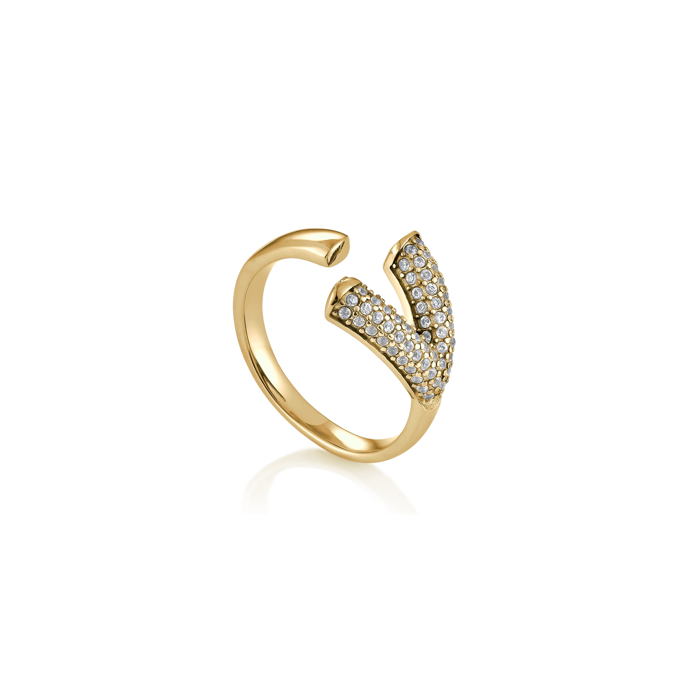 14kt V-Gold Ring - Vanilla