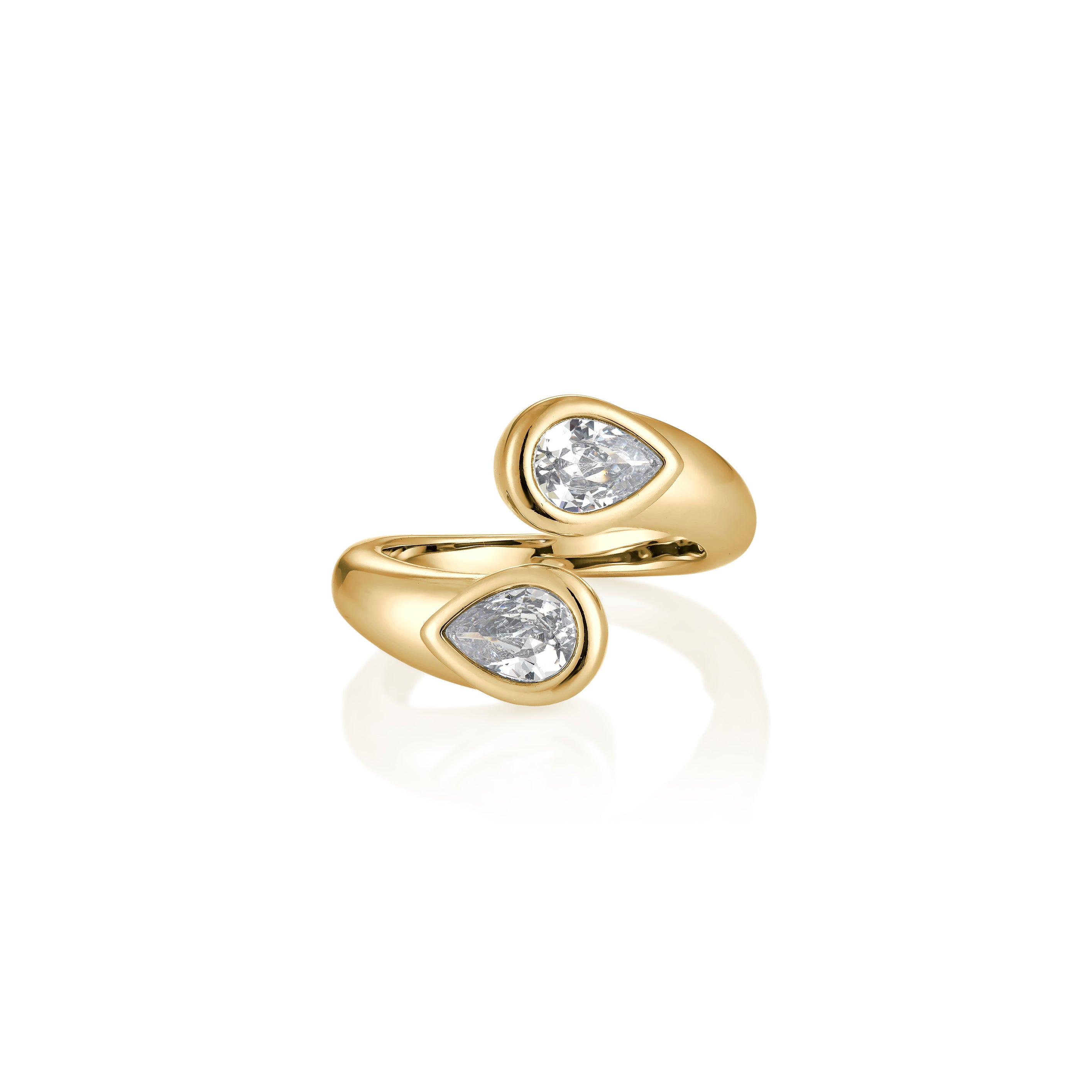 14kt V-Gold Ring - Tera