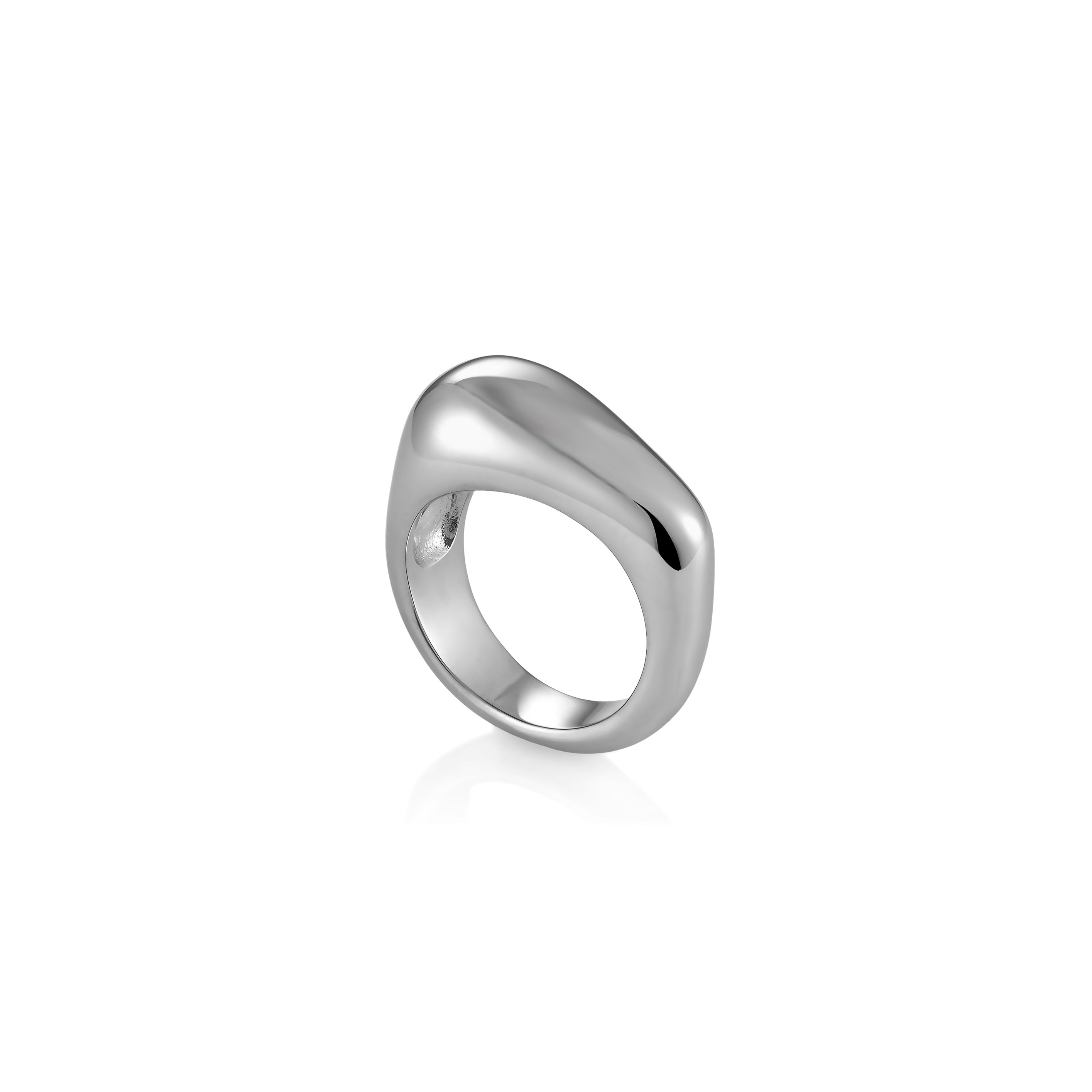 V-Platinum Ring - Lume